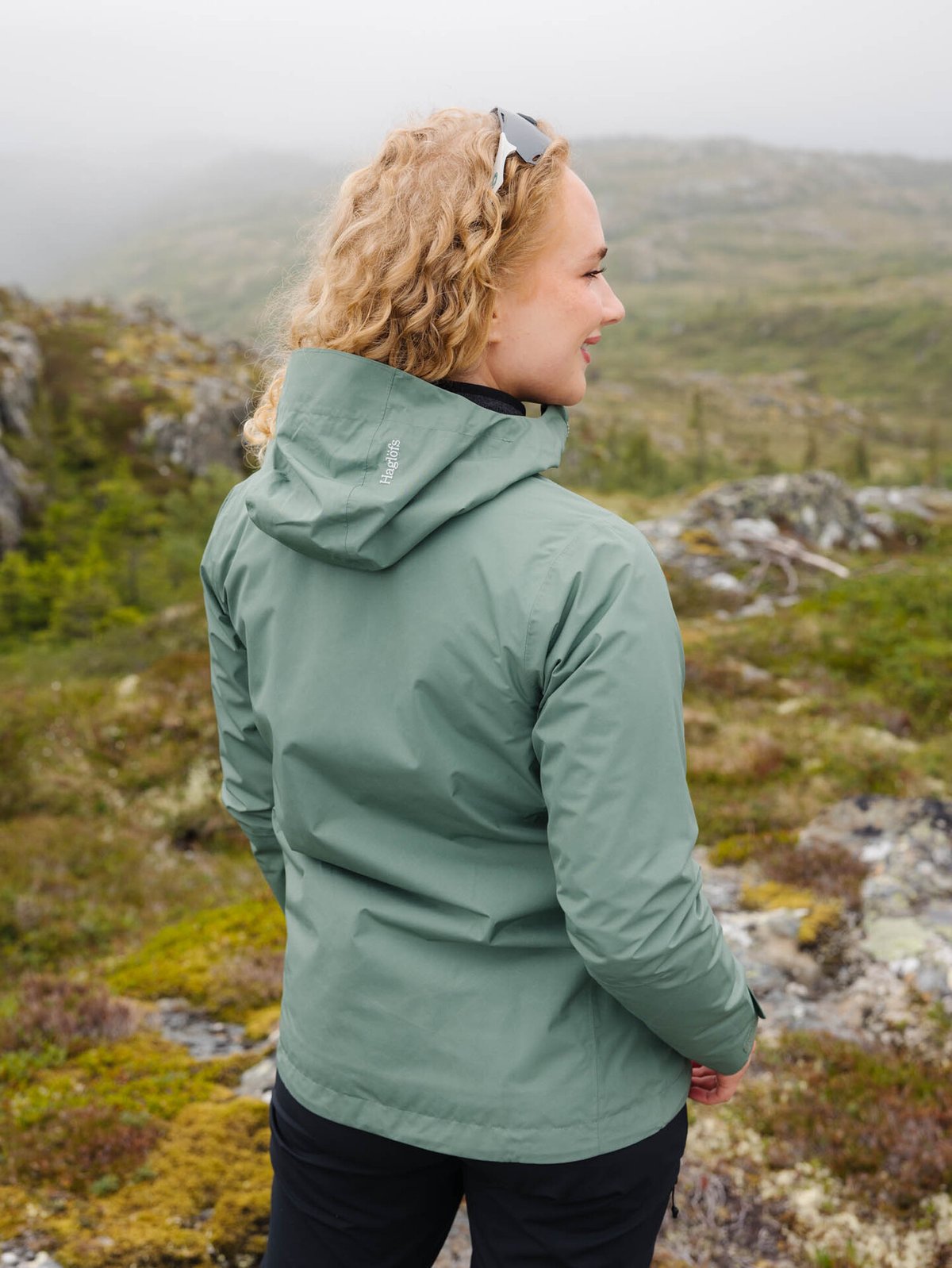 Haglöfs Alert GTX Jacket Women Chlorophyll Green