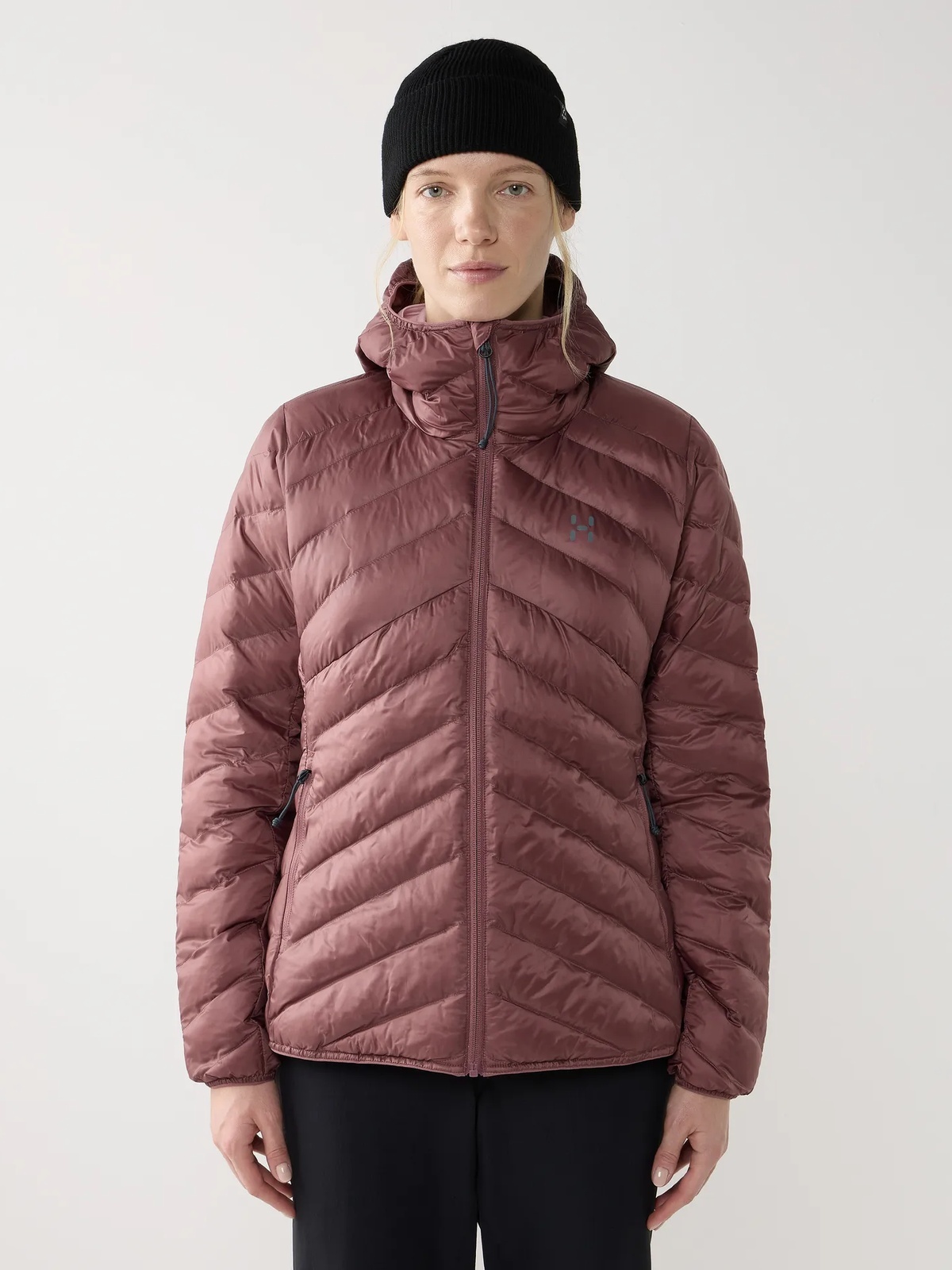 Haglöfs Särna Mimic II Hood Women Misty Mauve