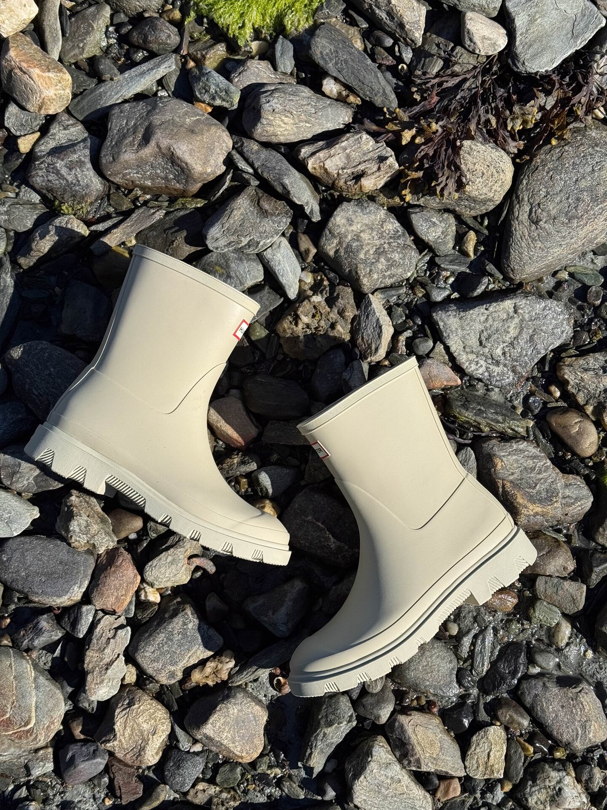 Hunter Unisex Downpour Short Boot Gravel
