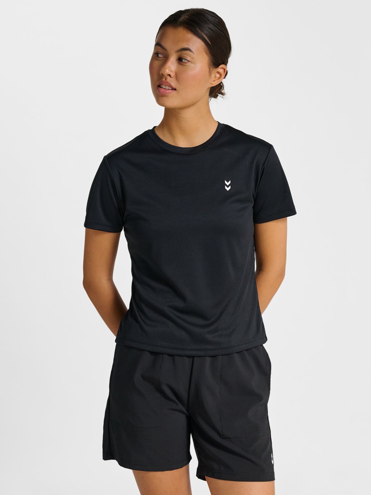 Hummel Pulse Training W T-Shirt Short Sleeve Black