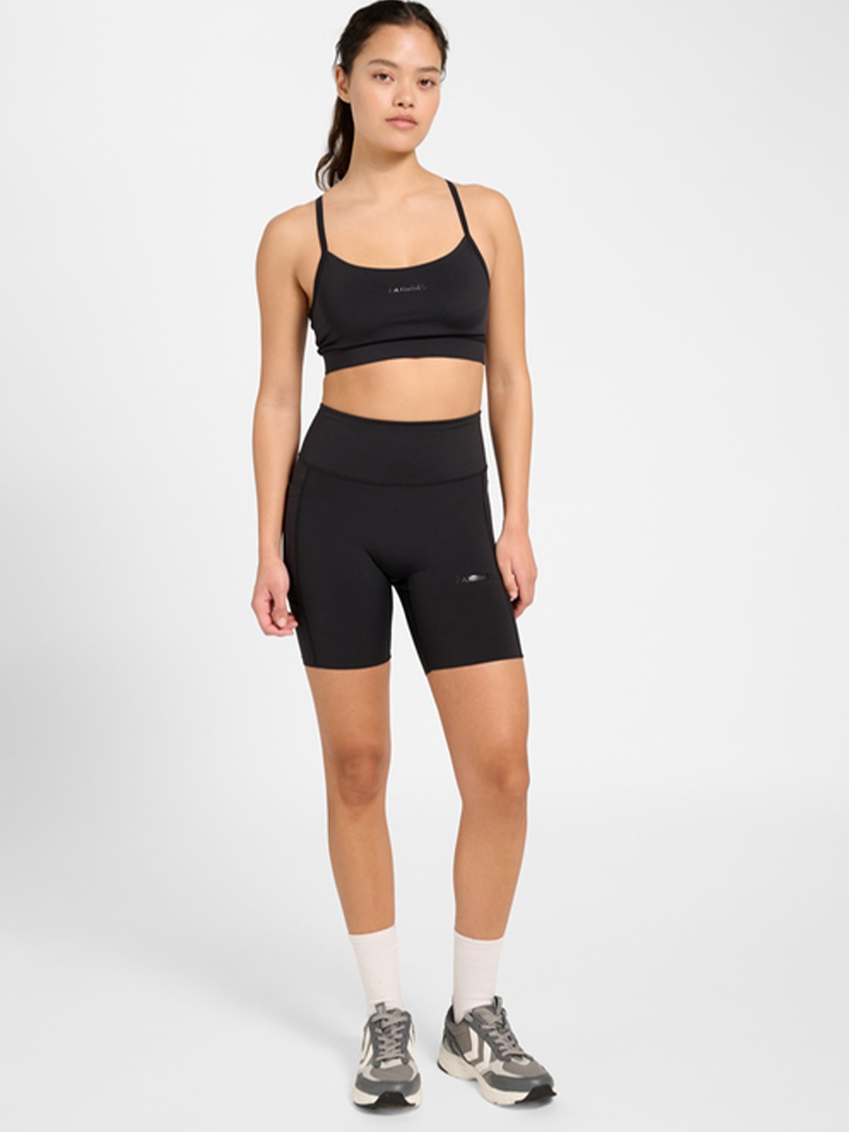 Hummel Prima High-Waist Shorts Black