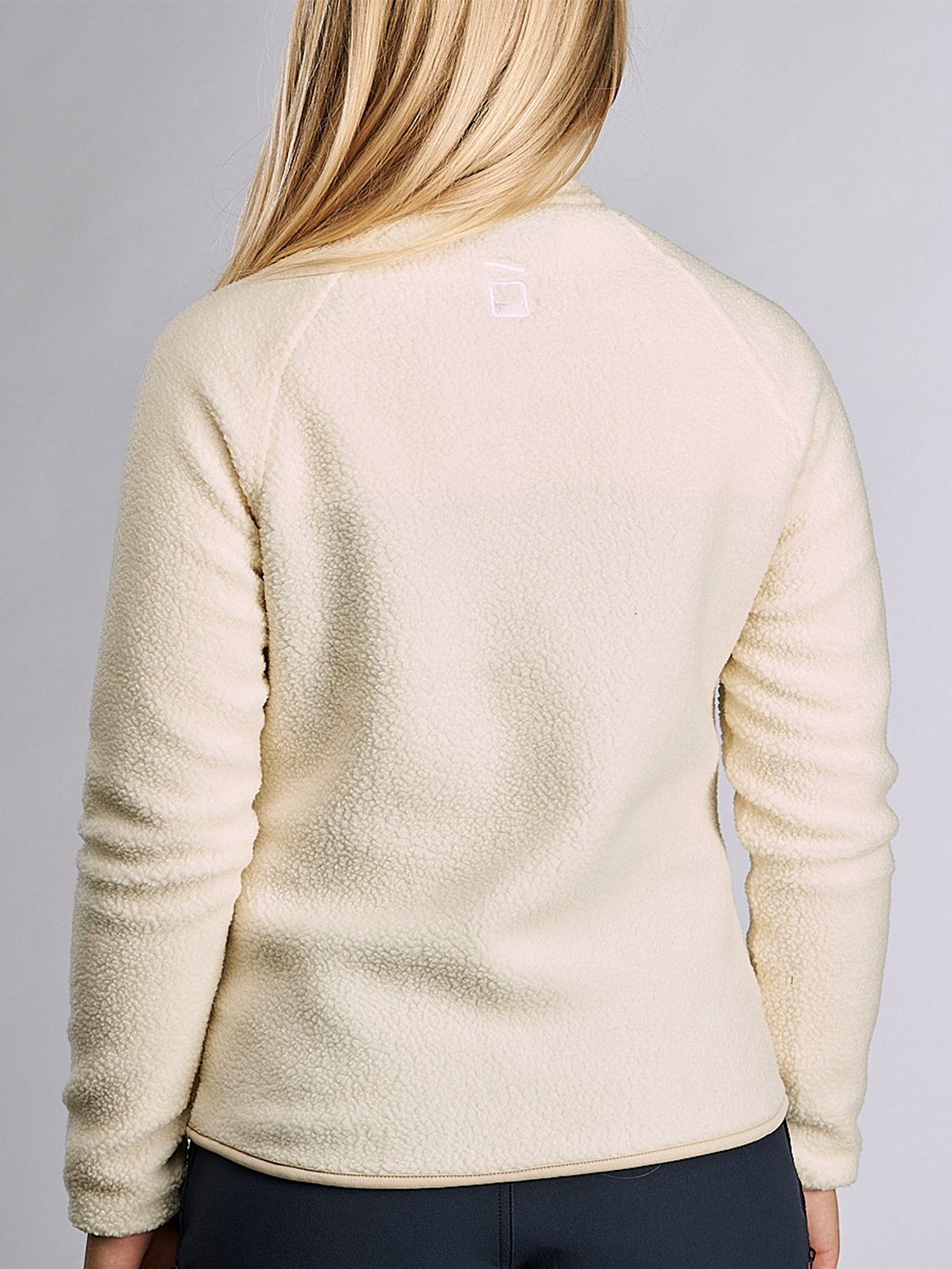 Hygge Women’s Pile Fleece Pullover Whiteish
