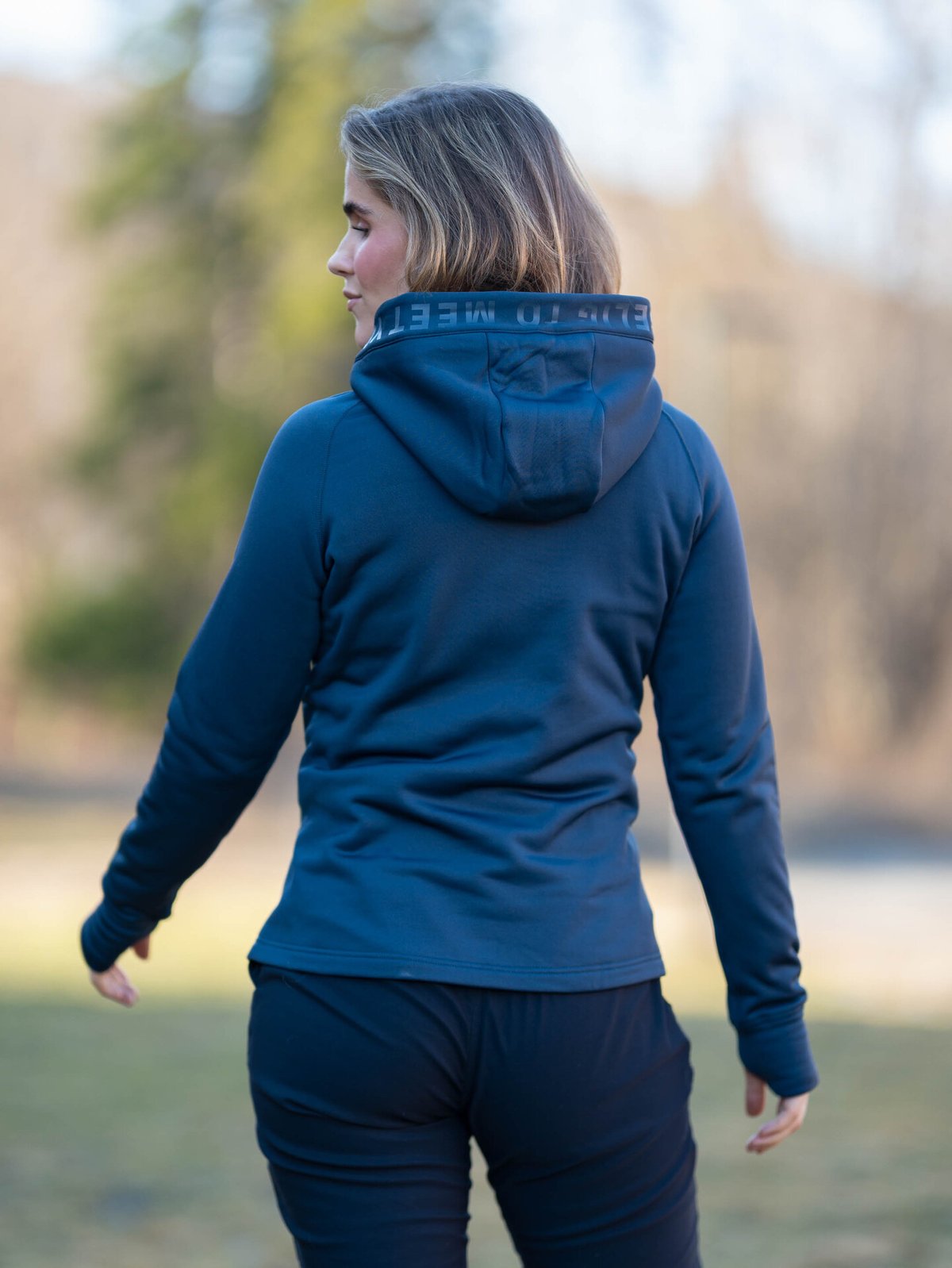 Hygge Women's Pow Zip Hoodie Navy