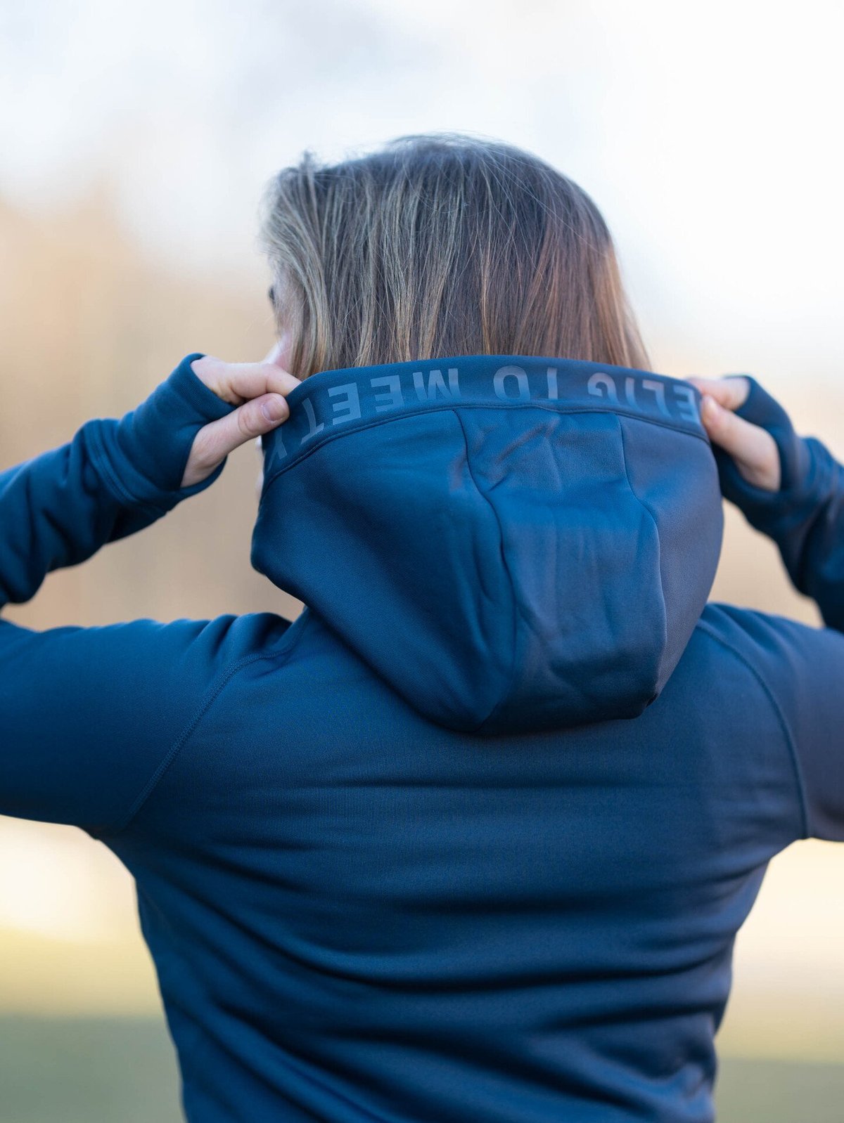 Hygge Women's Pow Zip Hoodie Navy