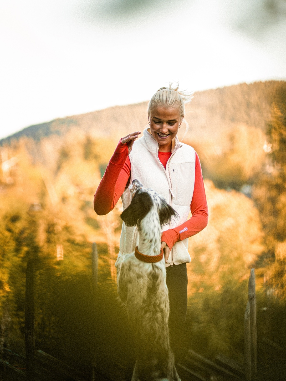 Hygge Women's Hyggewool 180 Crew Neck Bonfire
