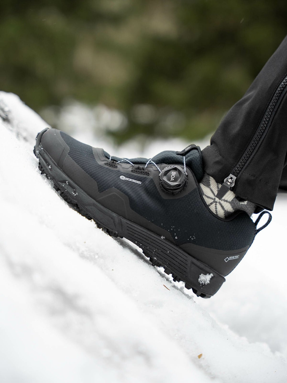 Icebug Rover BUGrip GTX True Black