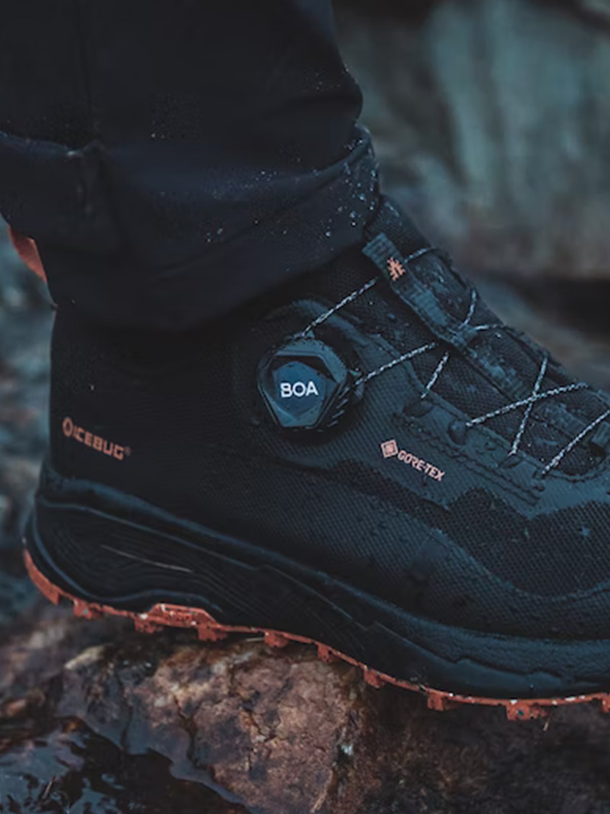 Icebug Haze W RB9X Gore-Tex Black/Maple