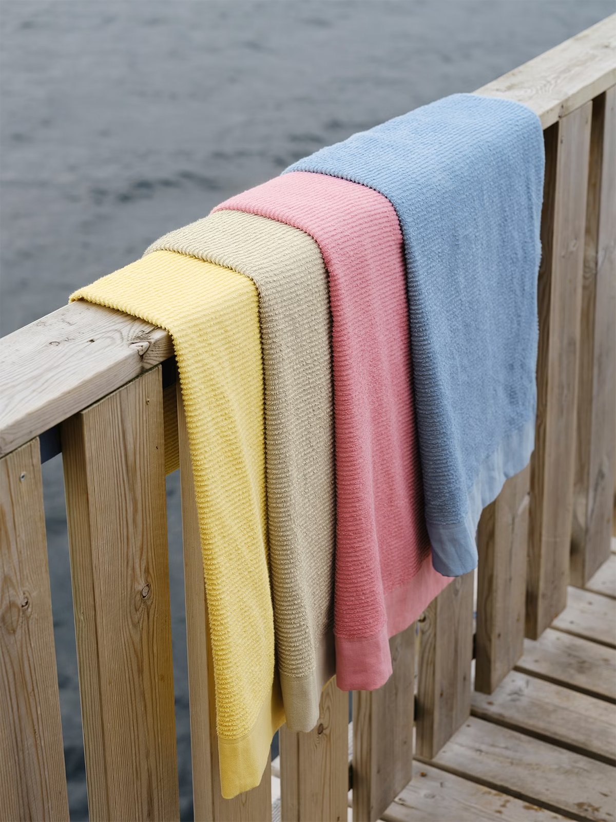 Høie Breeze Badehåndkle Blå