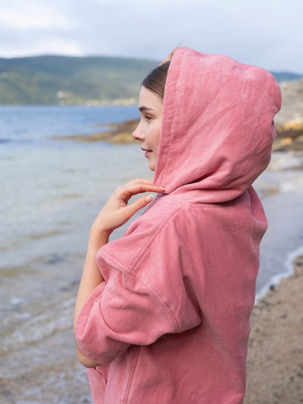 Høie Chill Badeponsjo Rosa