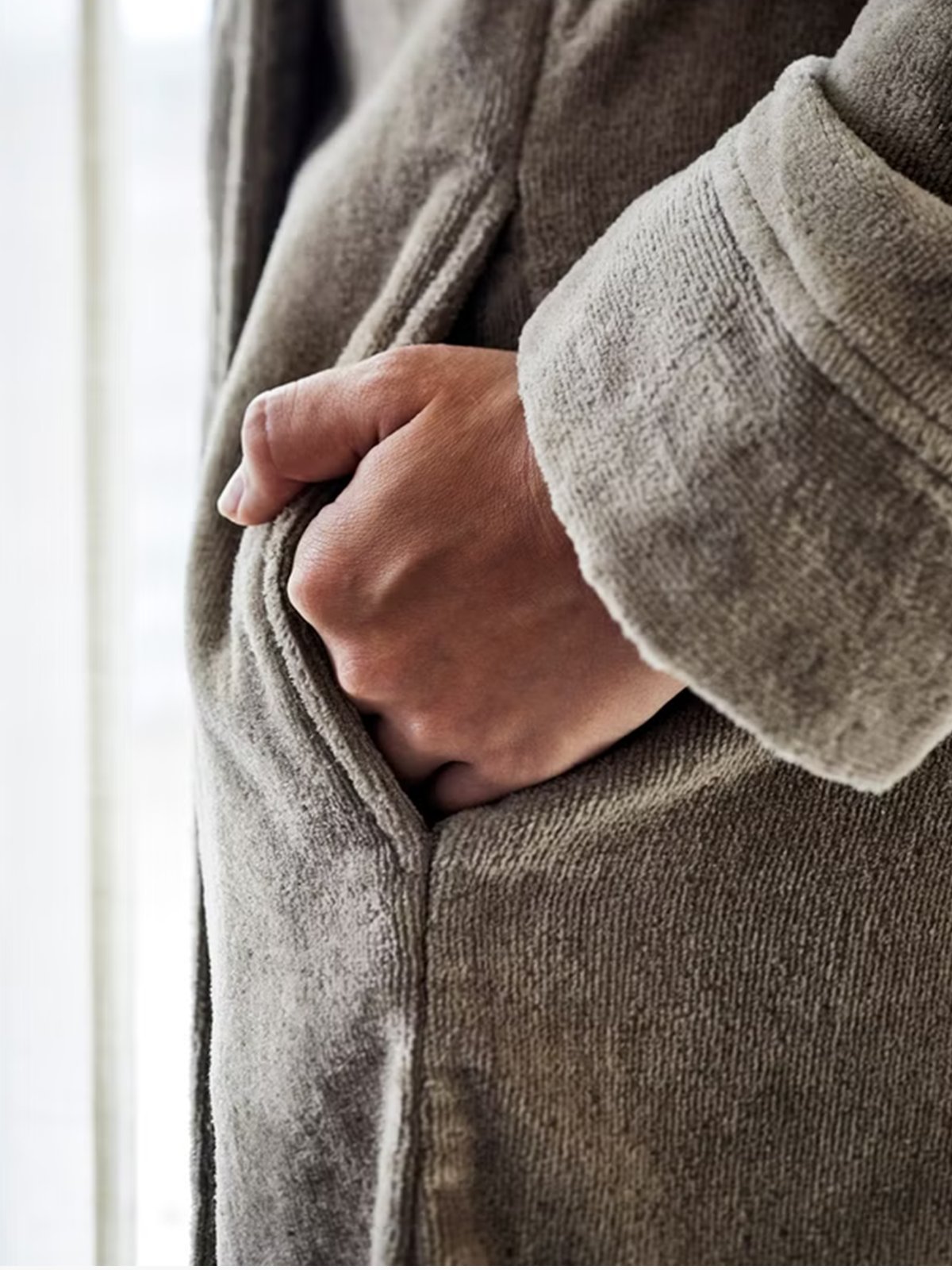 Høie Svanen Morgenkåpe Beige