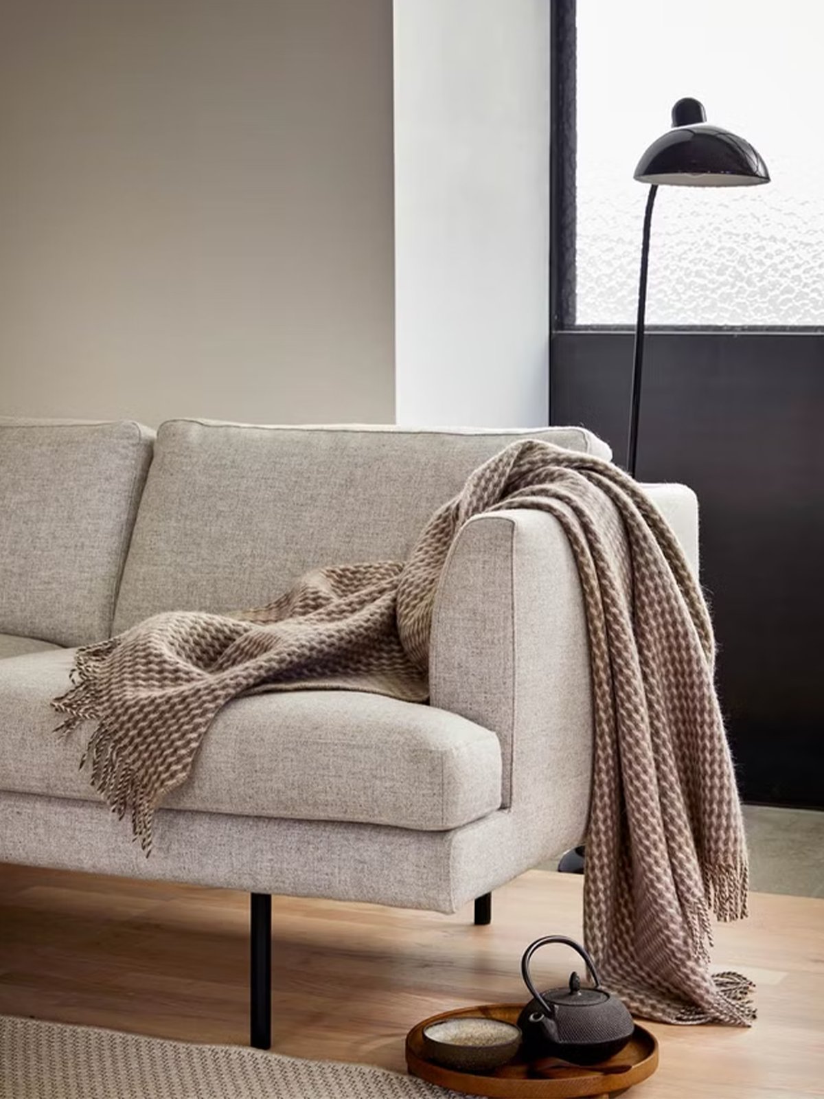 Høie Teide Pledd 120x180 cm Myk Brun