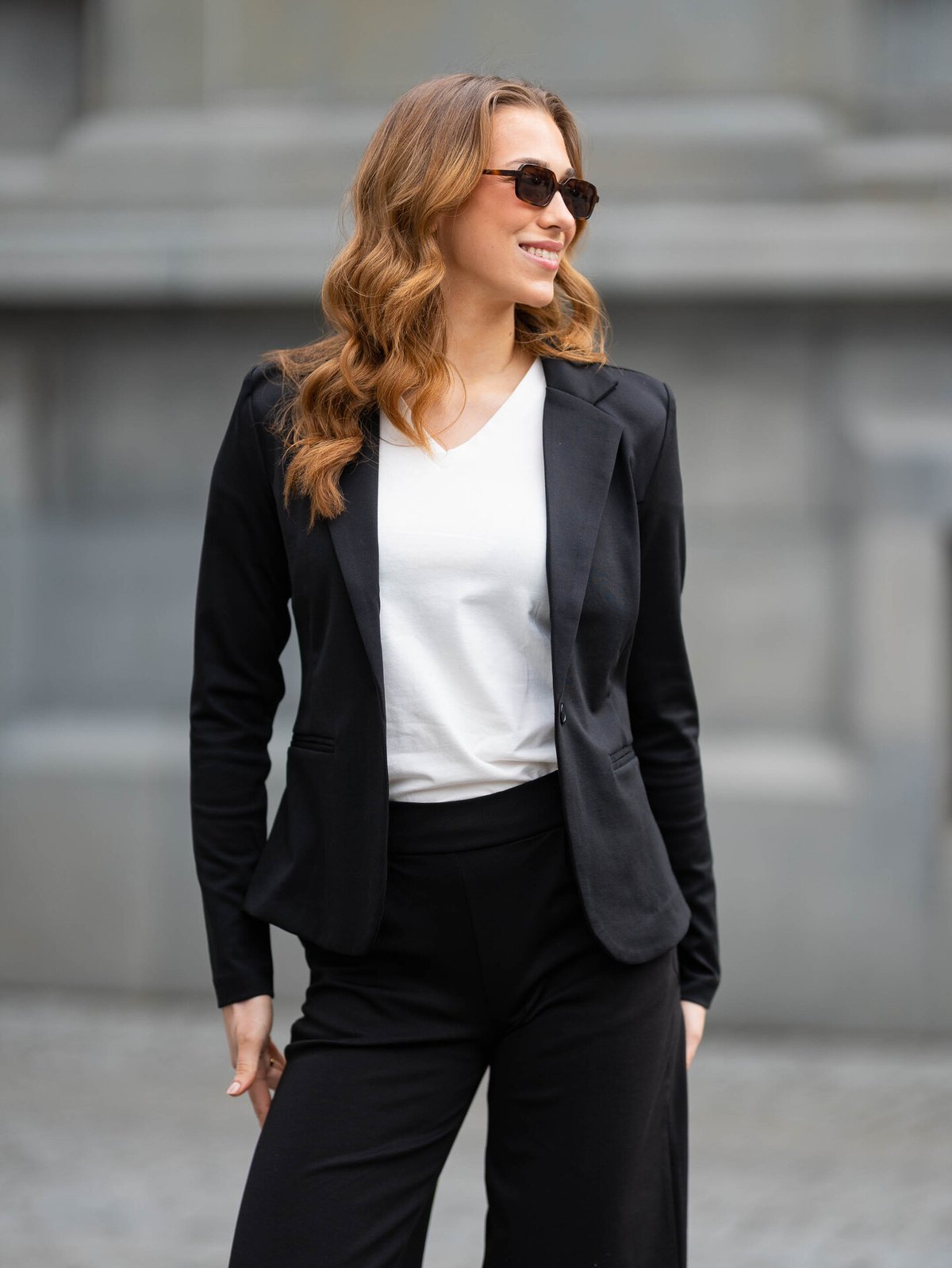 Ichi Kate Blazer Black