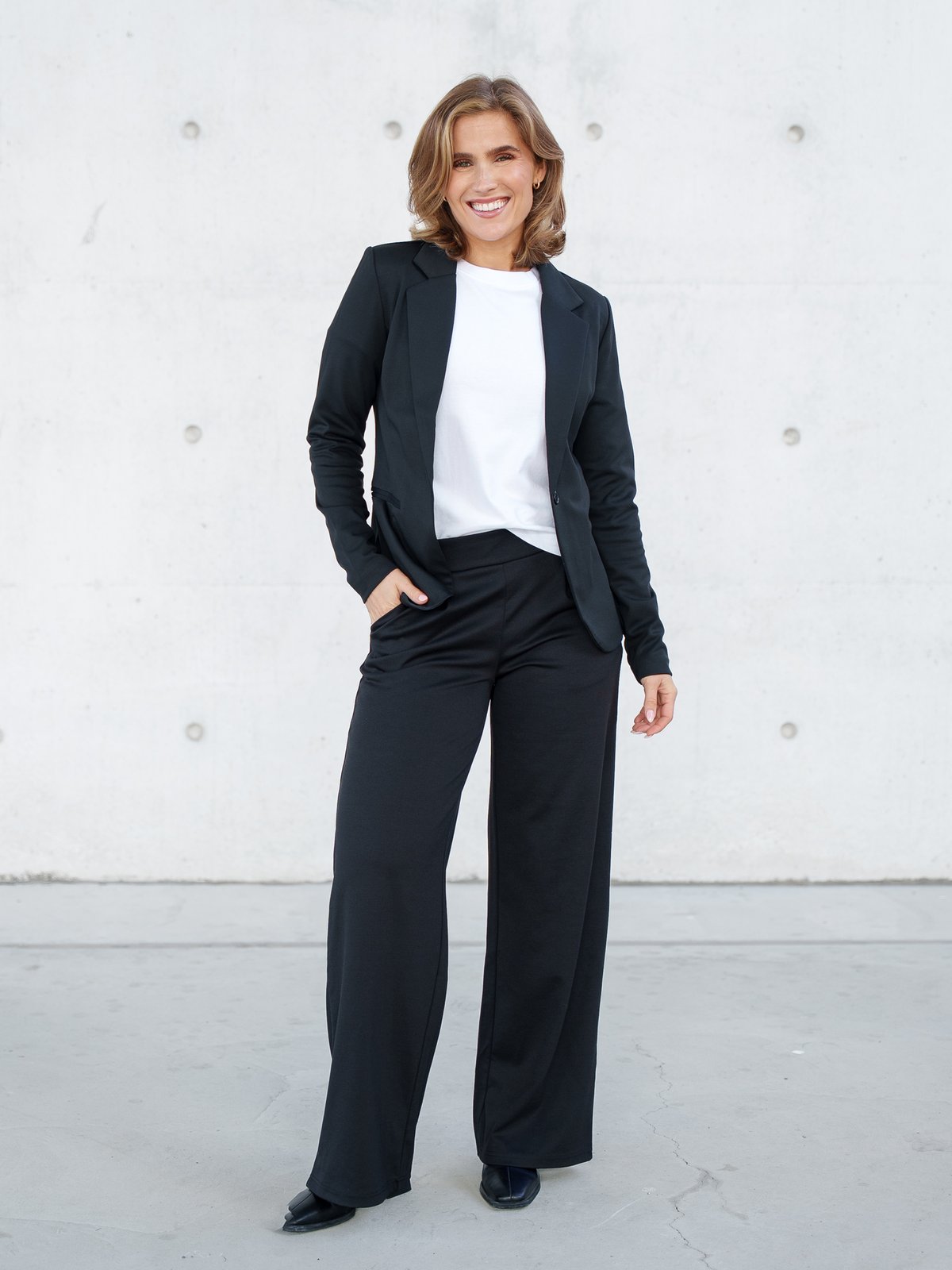 Ichi Kate Blazer Black