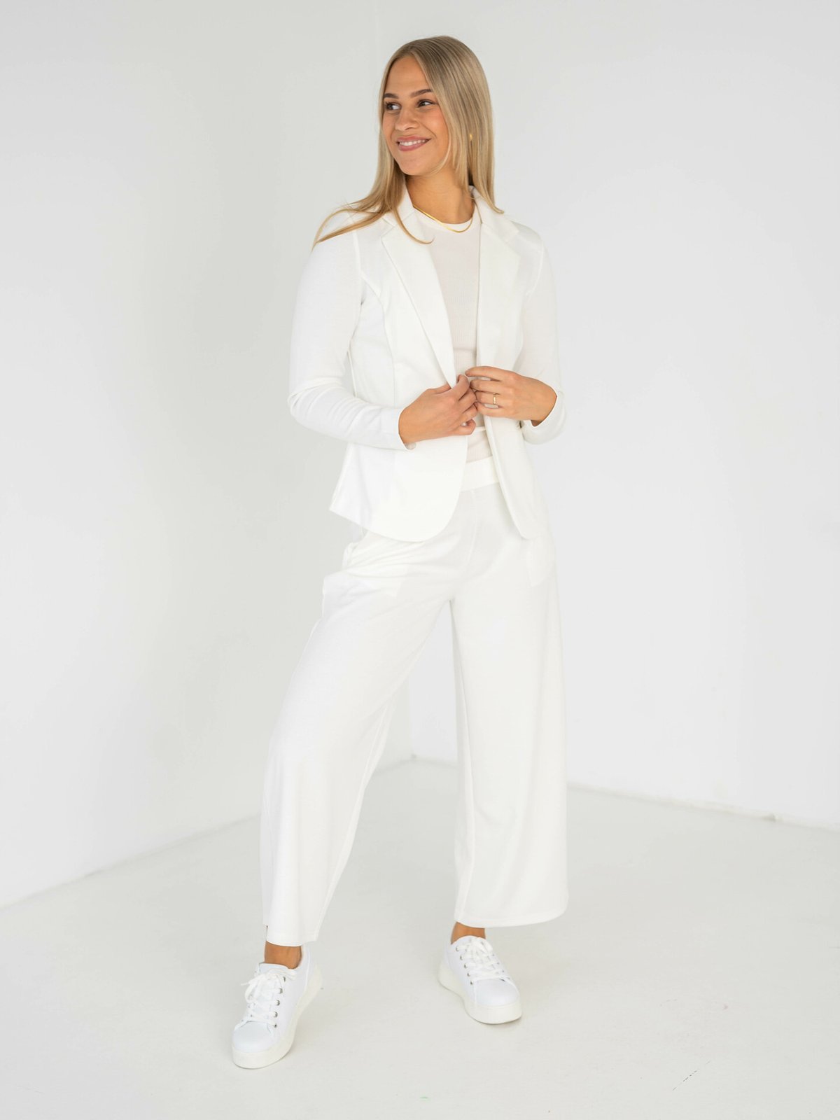 Ichi Kate Blazer Cloud dancer