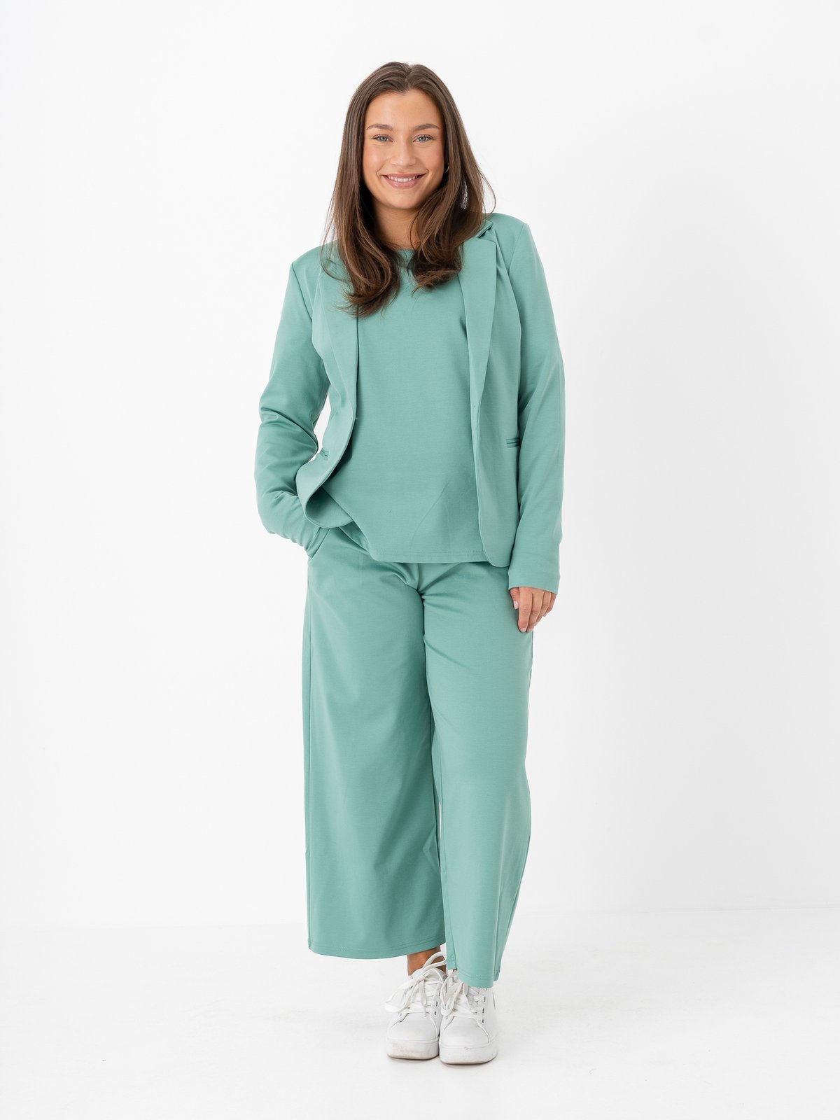 Ichi Kate Blazer Beryl Green