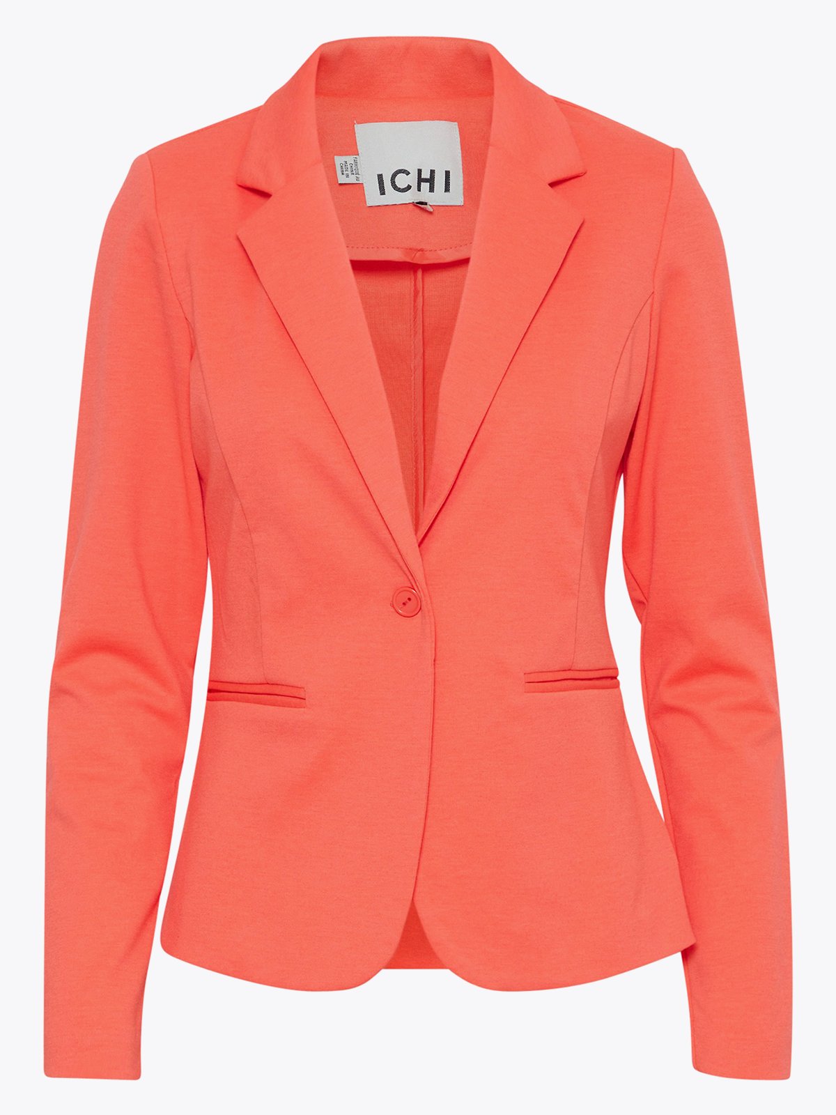 Ichi Kate Blazer Hot Coral