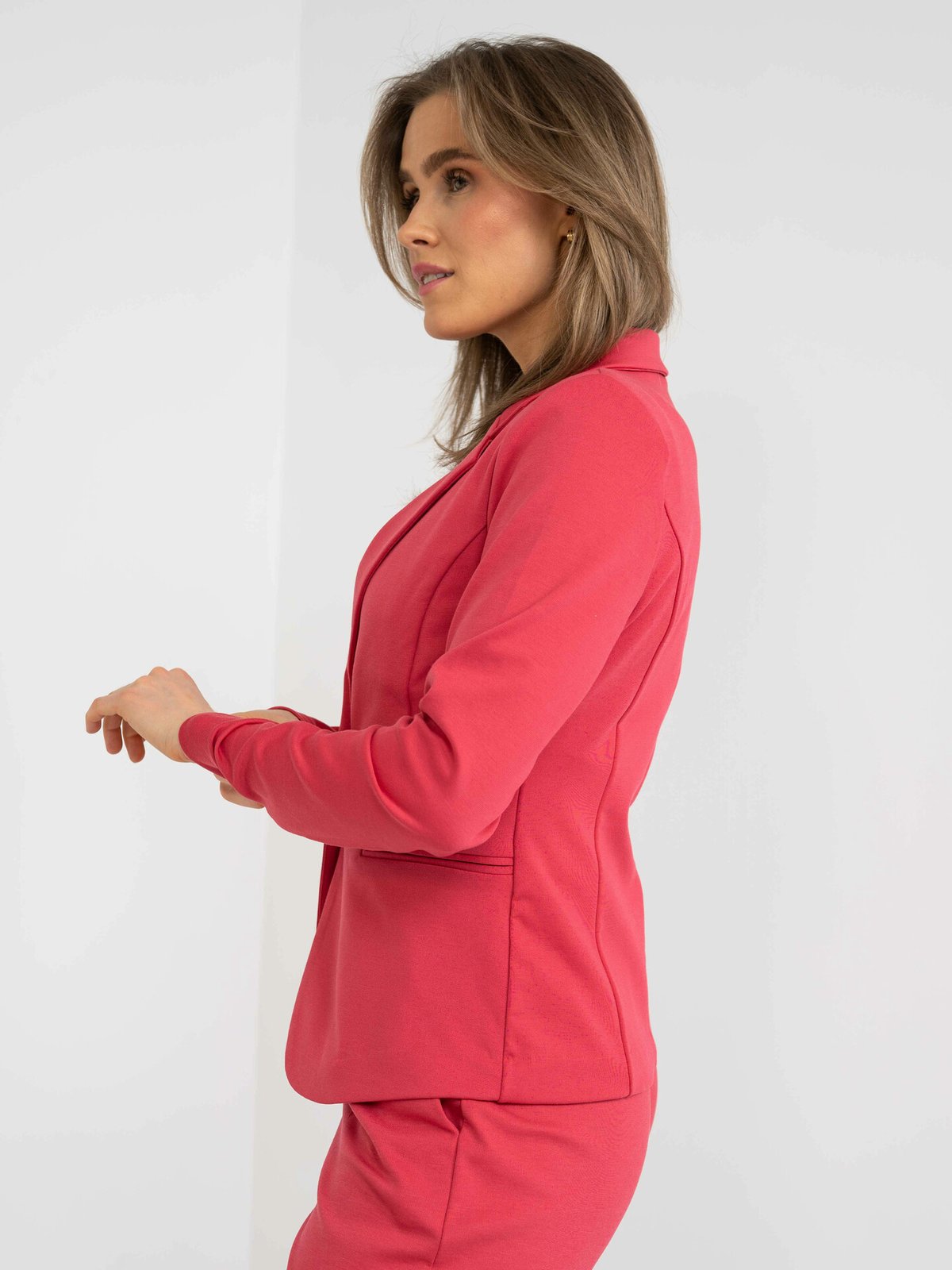 Ichi Kate Blazer Raspberry Wine