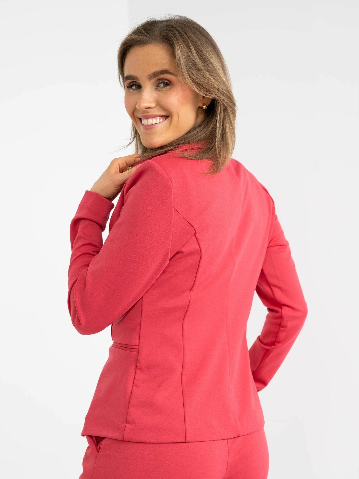 Ichi Kate Blazer Raspberry Wine