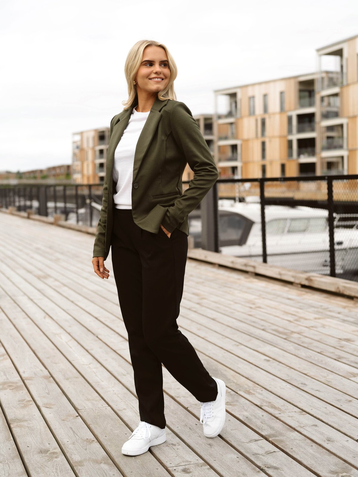 Ichi Kate Blazer Forest Night