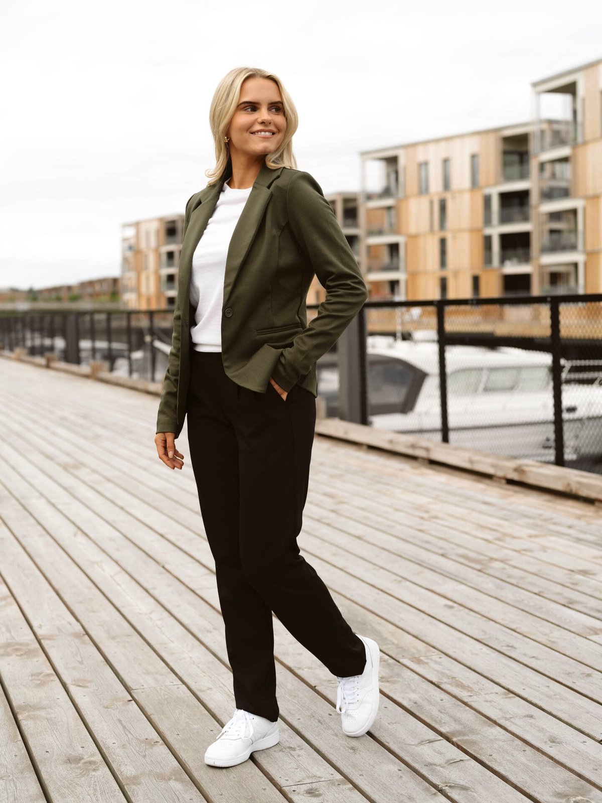 Ichi Kate Blazer Forest Night