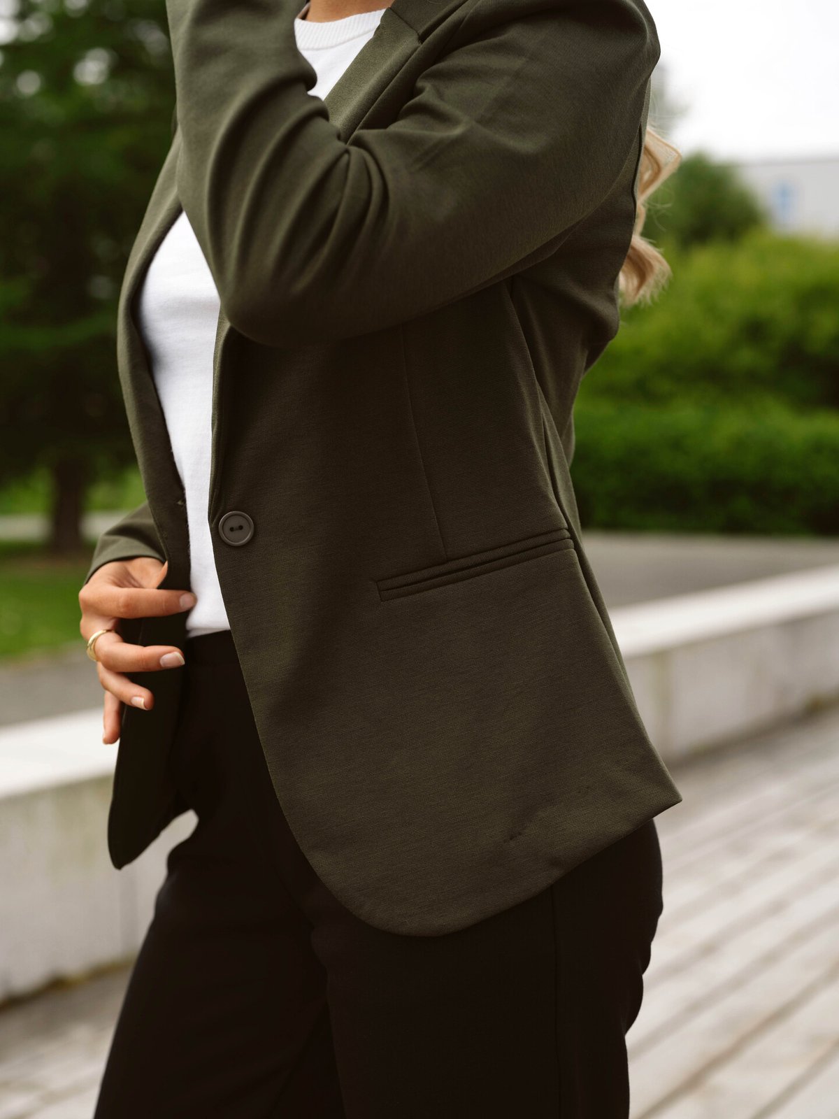 Ichi Kate Blazer Forest Night