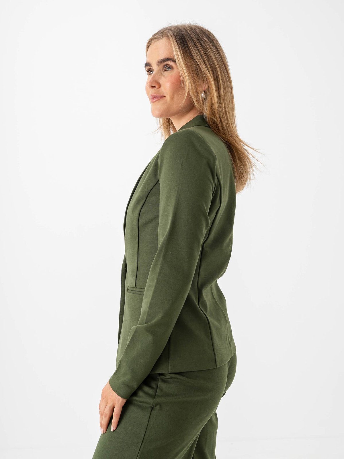 Ichi Kate Blazer Rifle Green