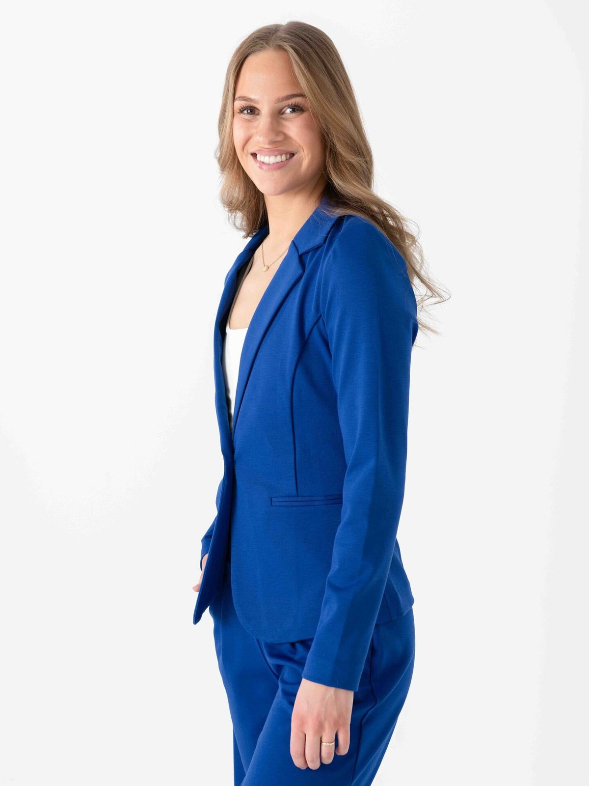 Ichi Kate Blazer Sodalite Blue