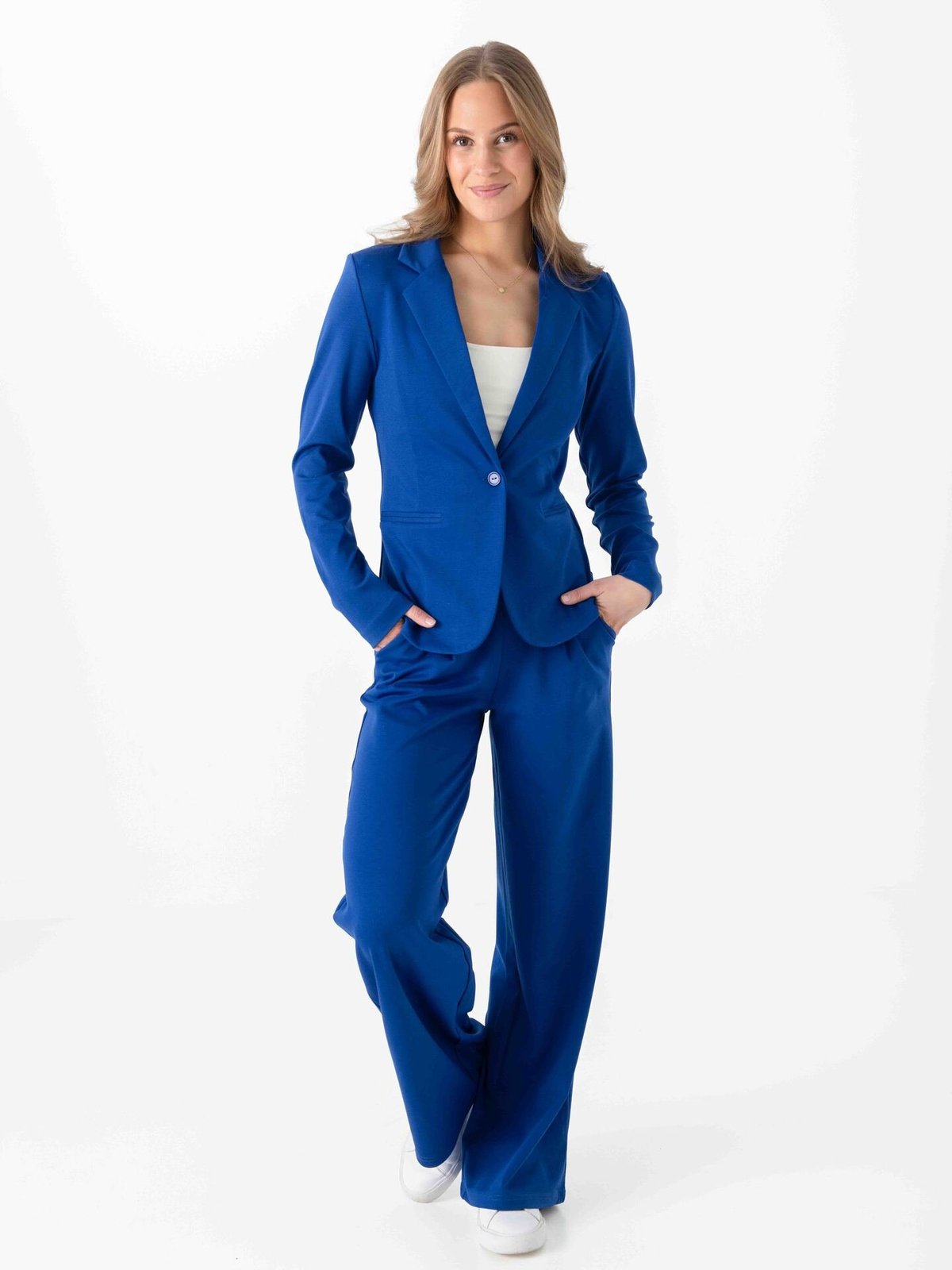 Ichi Kate Blazer Sodalite Blue