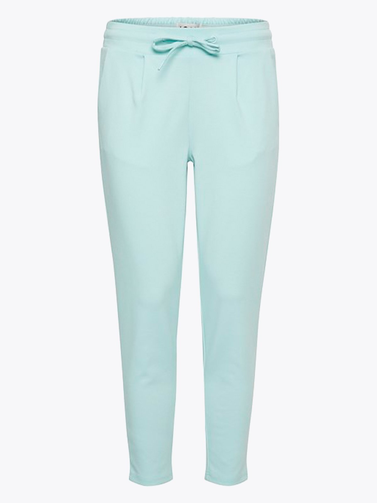 Ichi Kate Pant Cropped Eggshell Blue