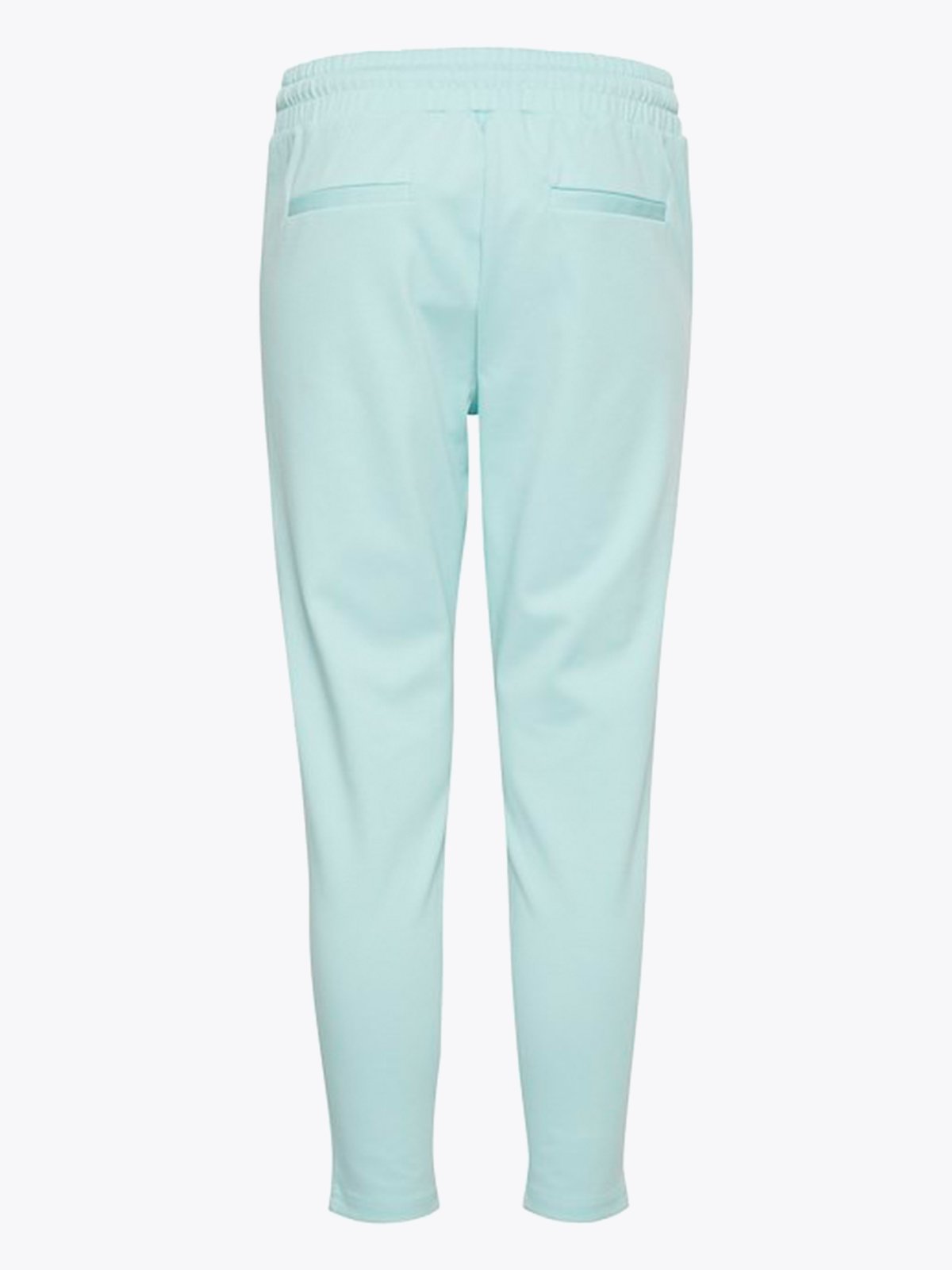 Ichi Kate Pant Cropped Eggshell Blue