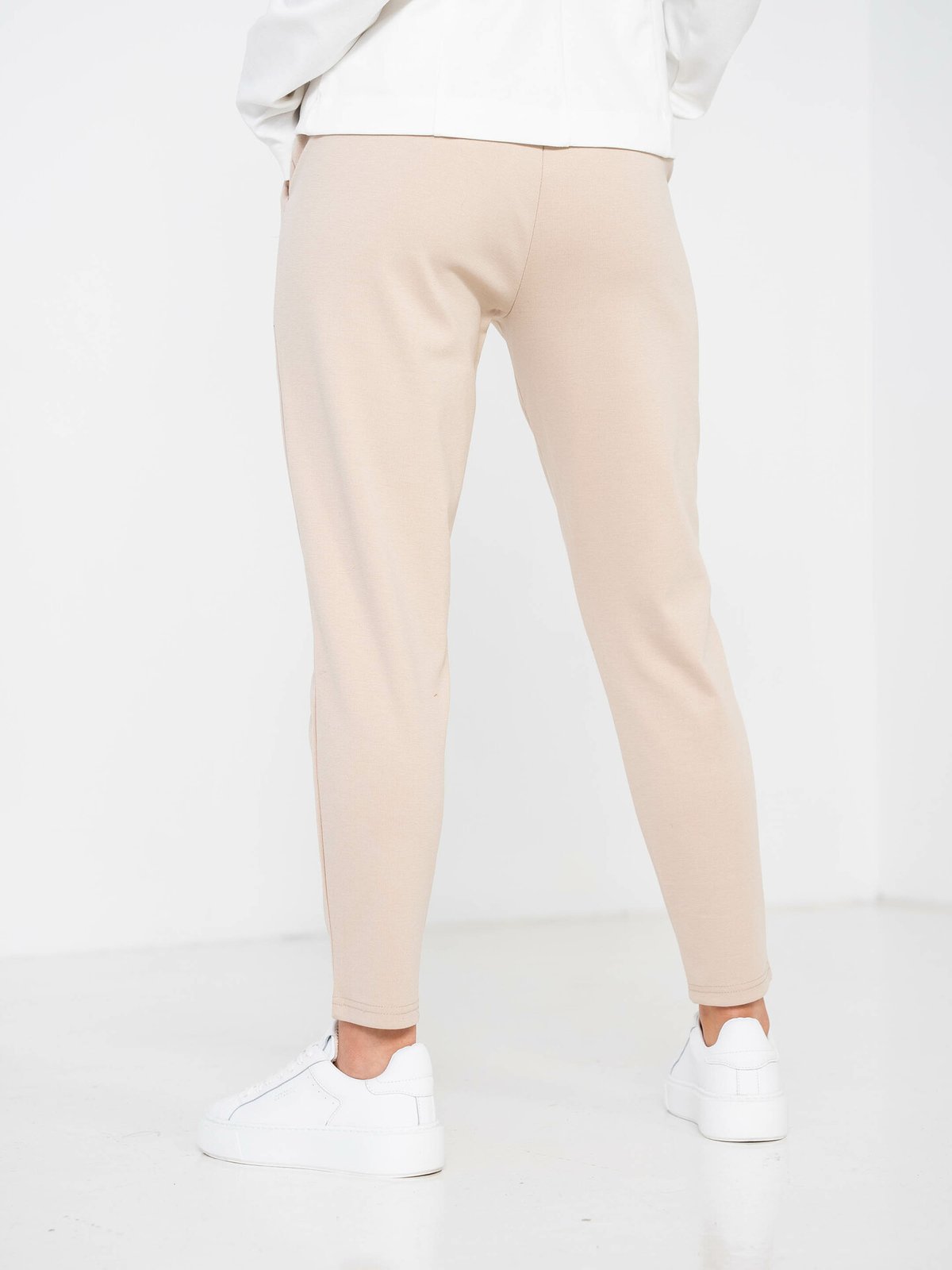 Ichi Kate Pant Cropped Doeskin