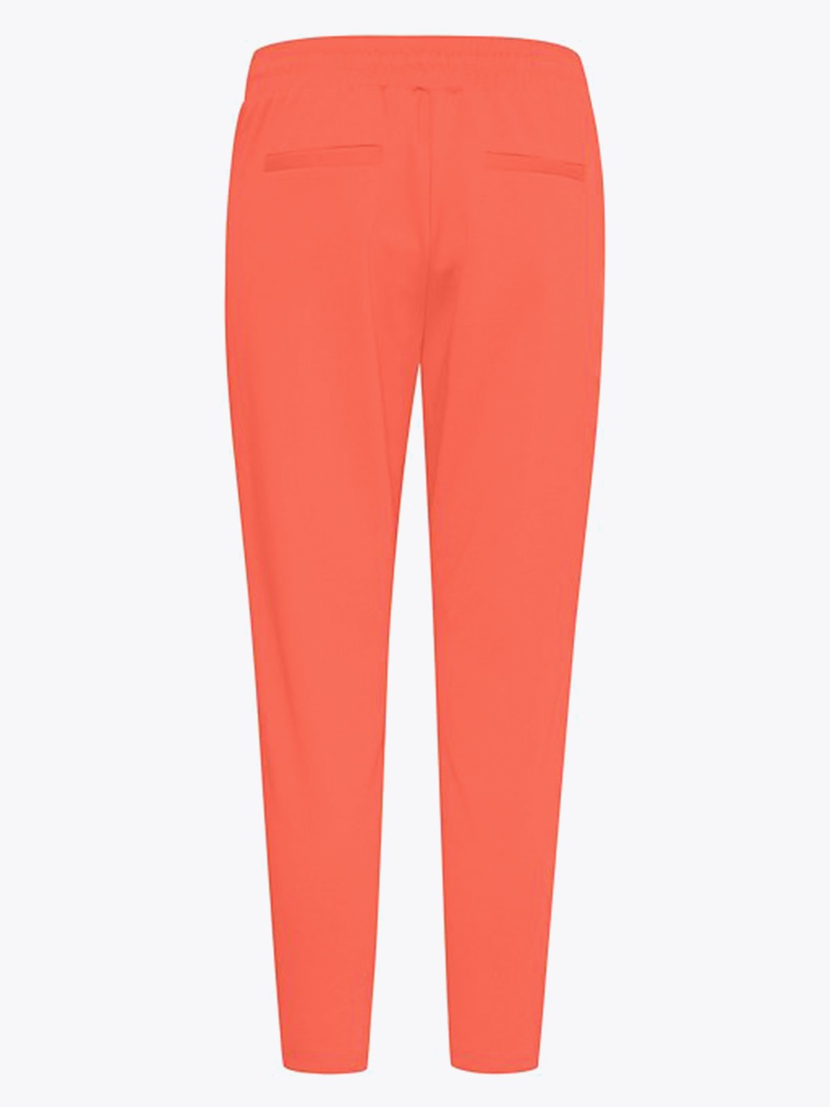 Ichi Kate Pant Cropped Hot Coral