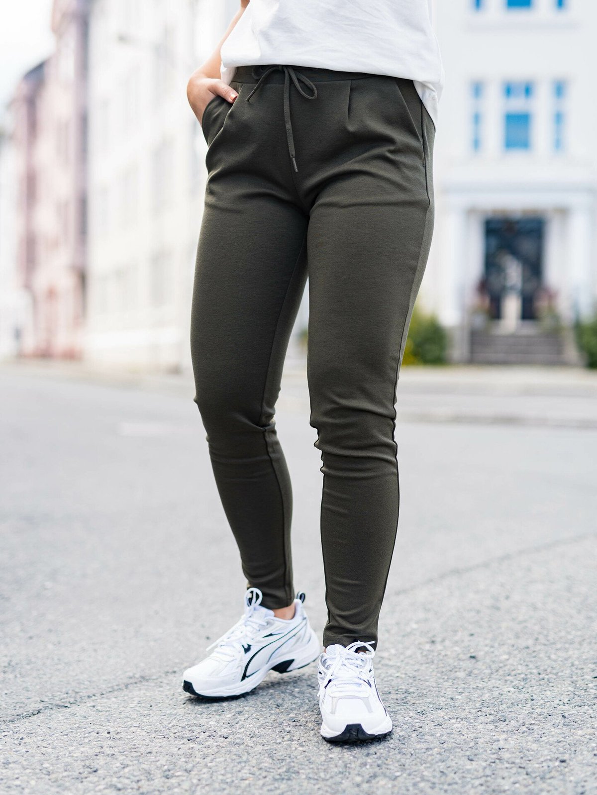 Ichi Kate Pant Long Forest Night