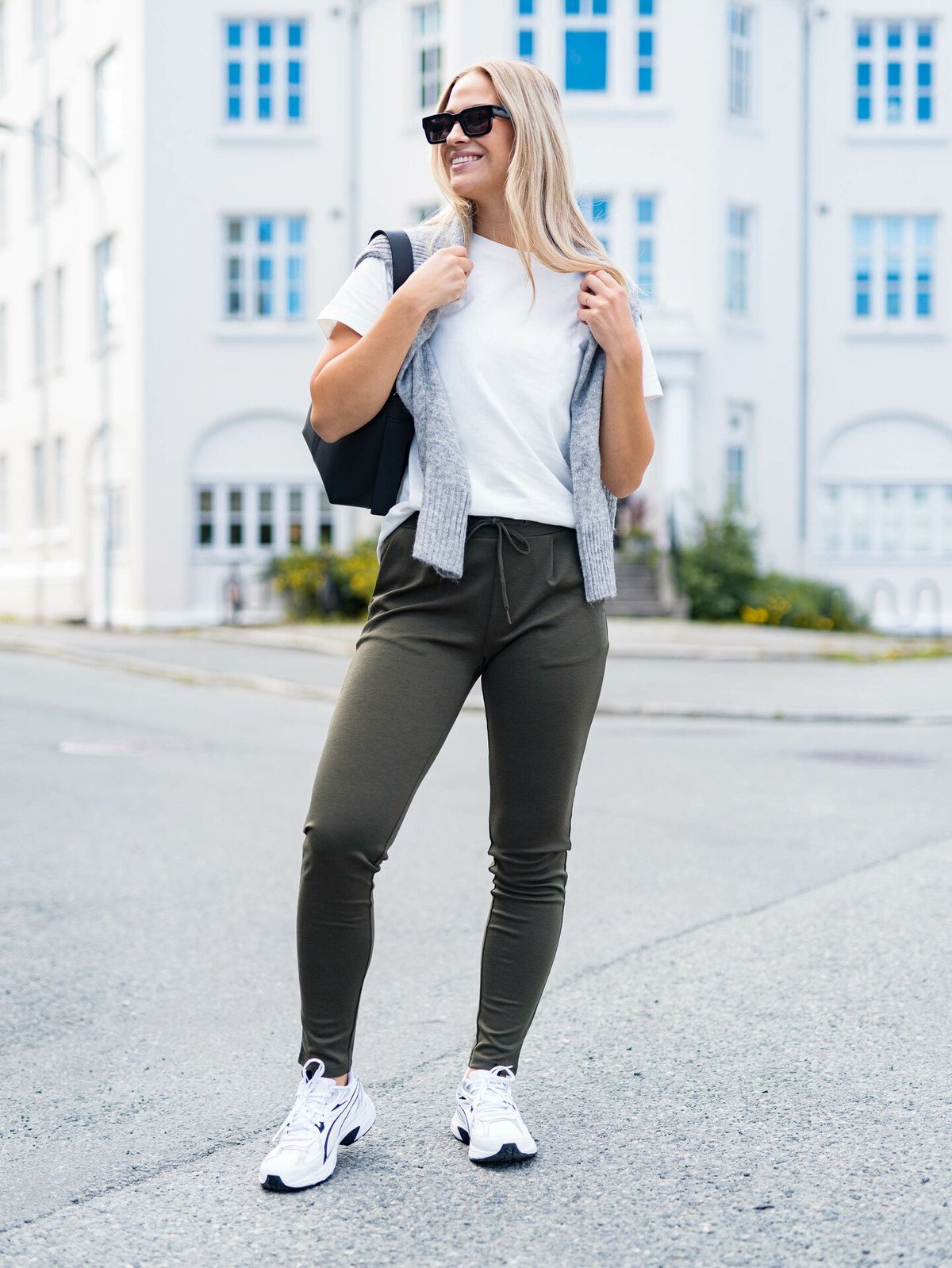 Ichi Kate Pant Long Forest Night