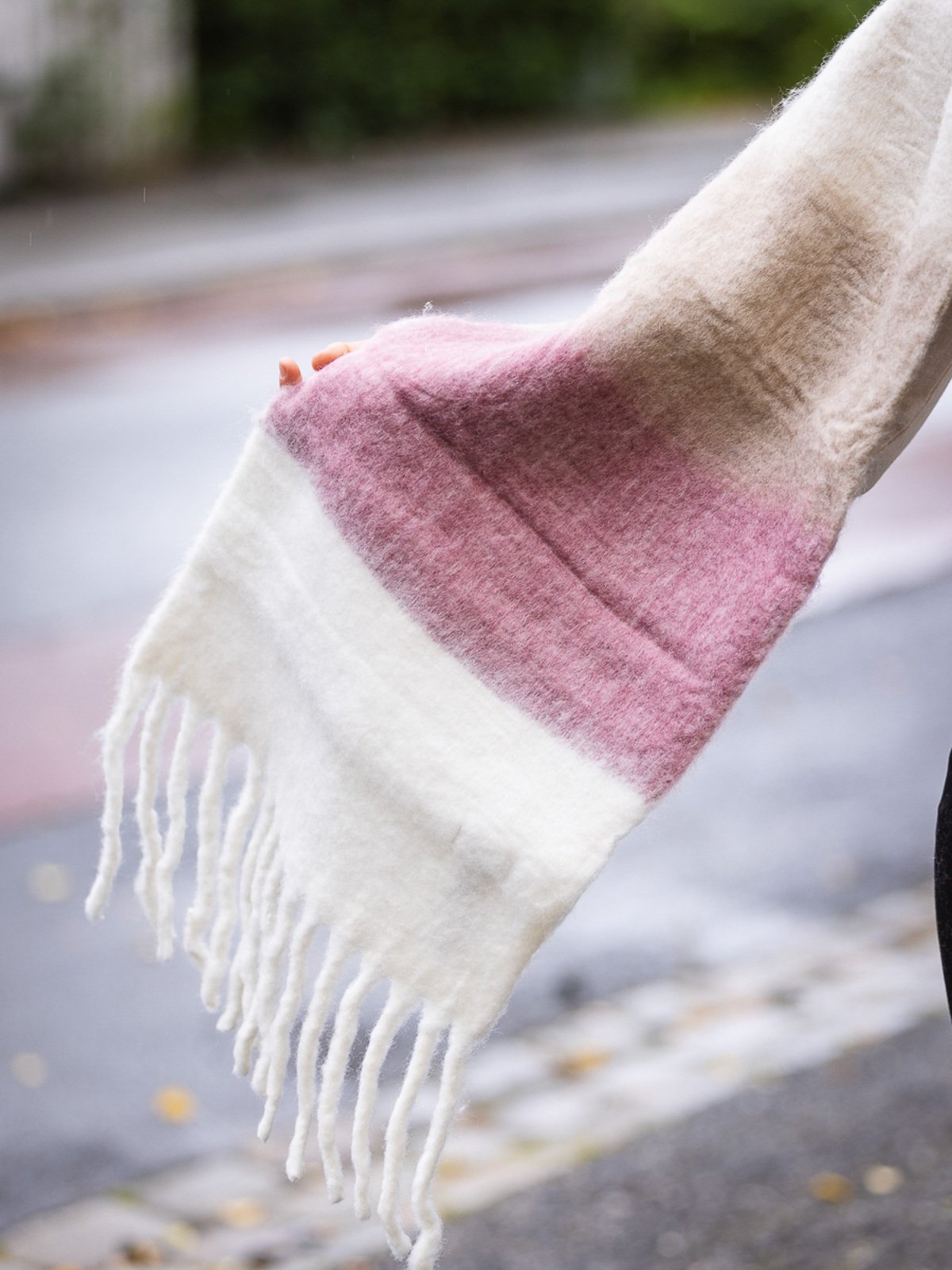 Ichi Vibe Scarf Ash Rose - Get Inspired Exclusive Collection