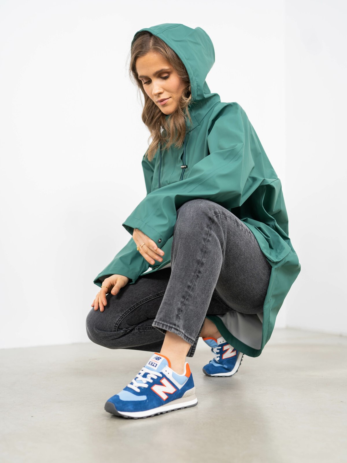 Ichi Tazi Jacket Blue Spruce