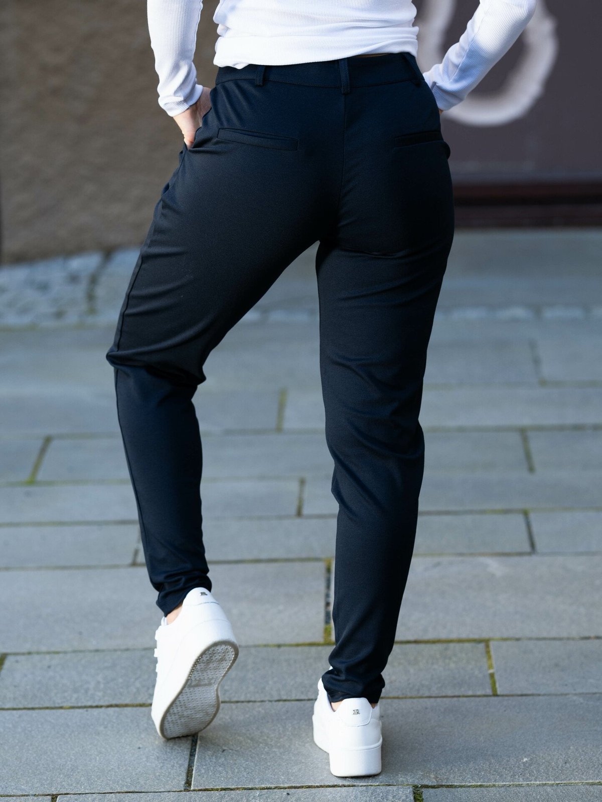 Ichi Kate Office Pant Total Eclipse