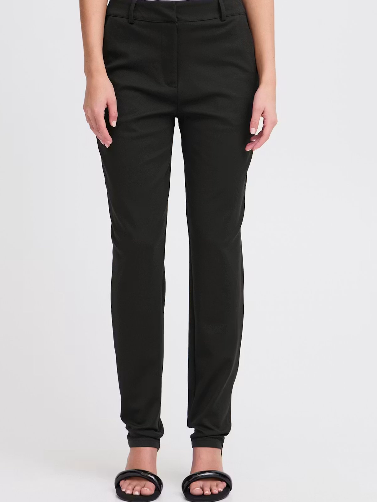 Ichi Kate Office Pant Black