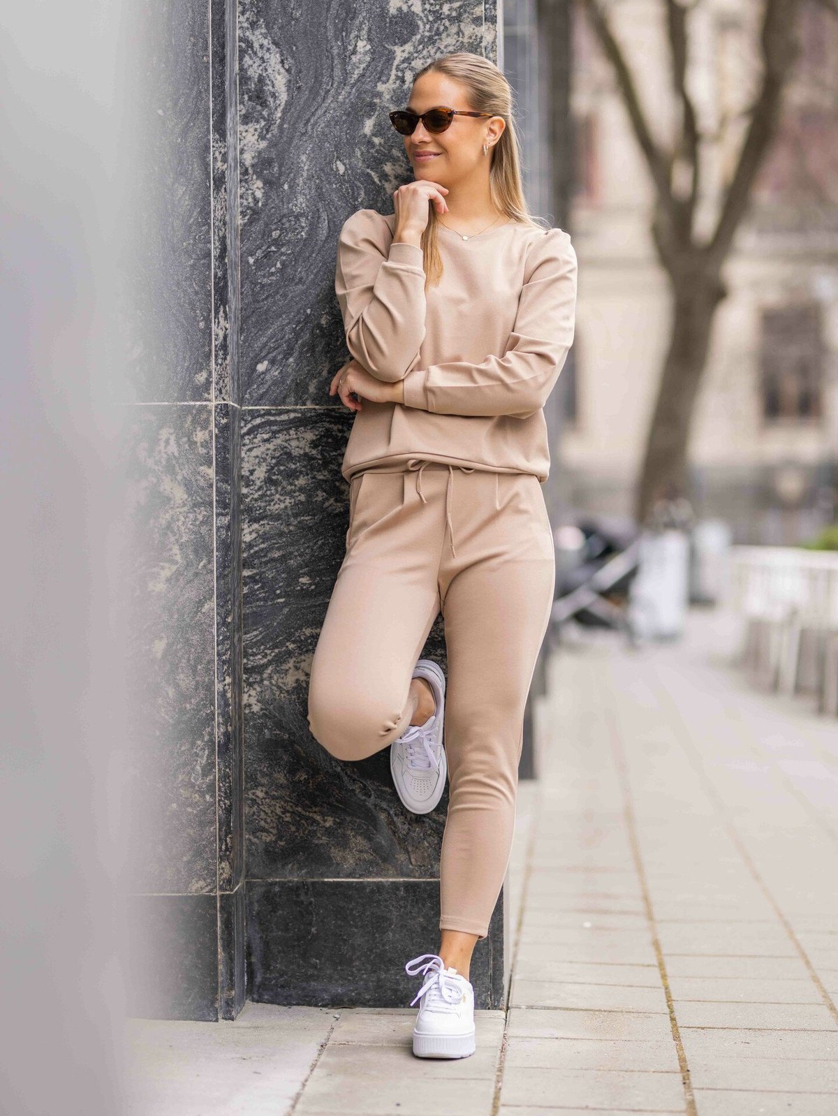 Ichi x GI Exclusive Kate Sweater Natural