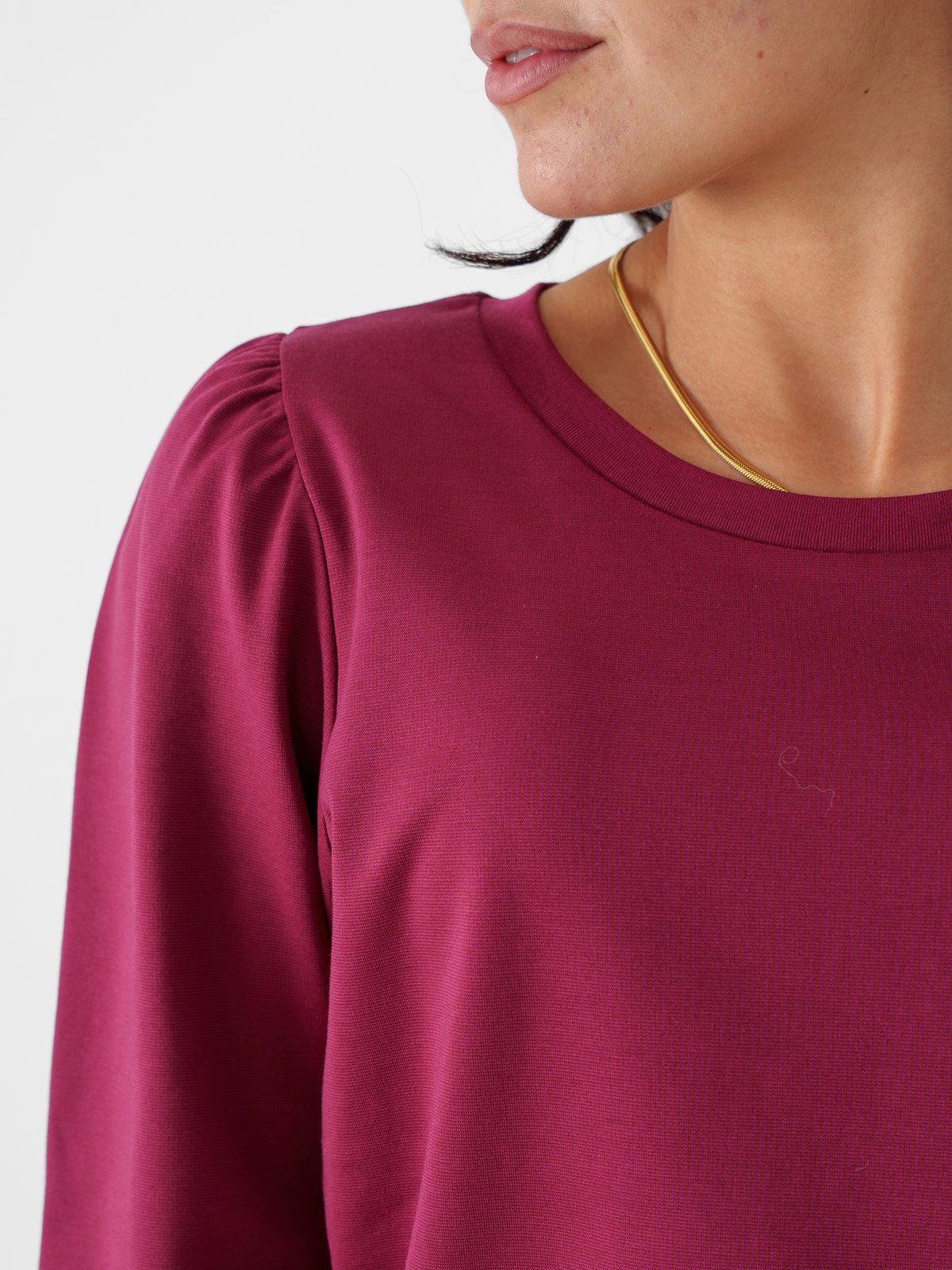 Ichi x GI Exclusive Kate Sweater Rhododendron