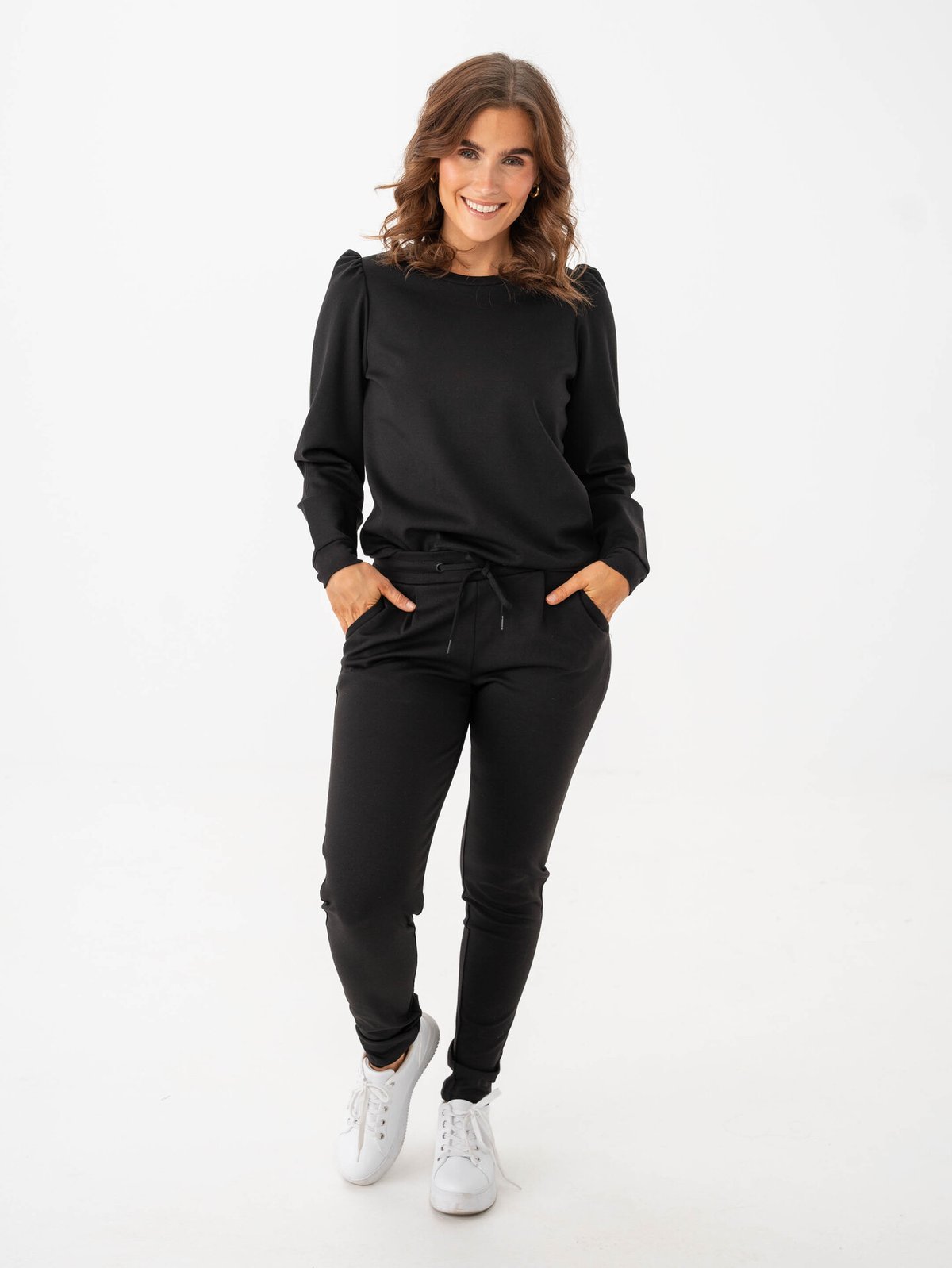 Ichi x GI Exclusive Kate Sweater Black