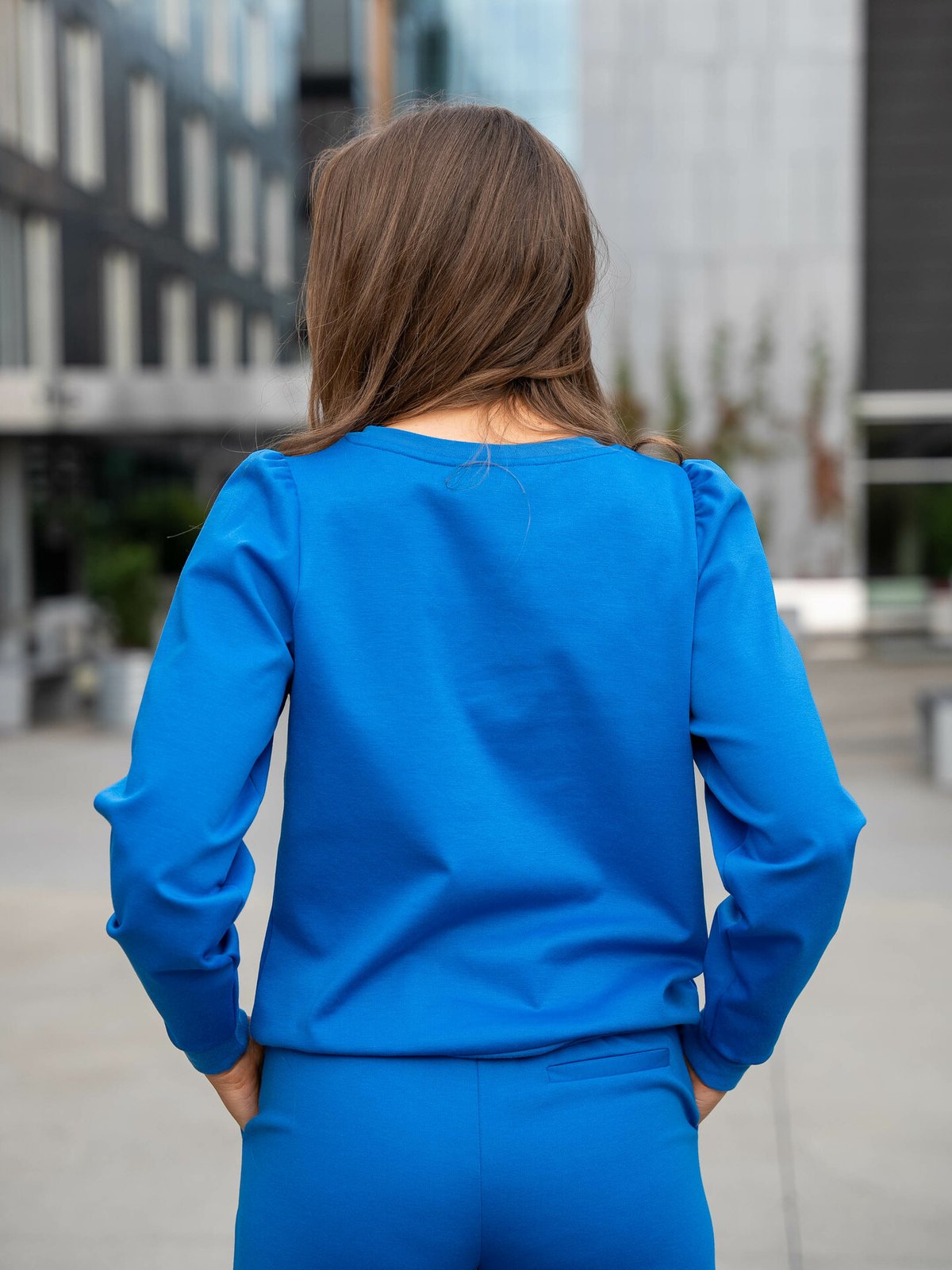 Ichi x GI Exclusive Kate Sweater Lapis Blue