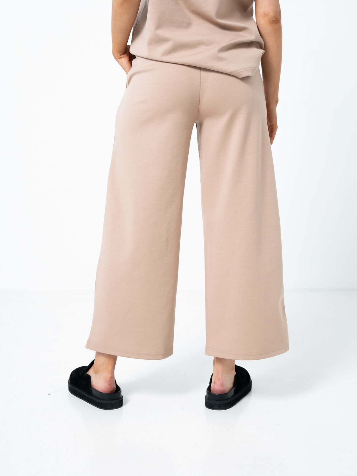 Ichi Kate Wide Pant Natural
