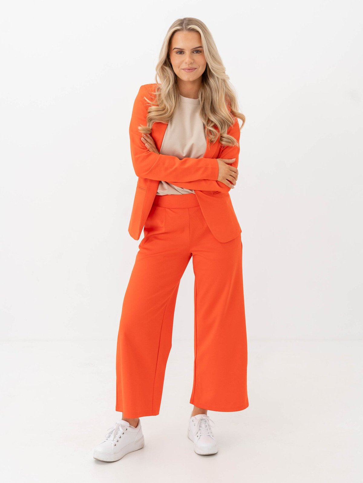 Ichi Kate Wide Pant Fiesta