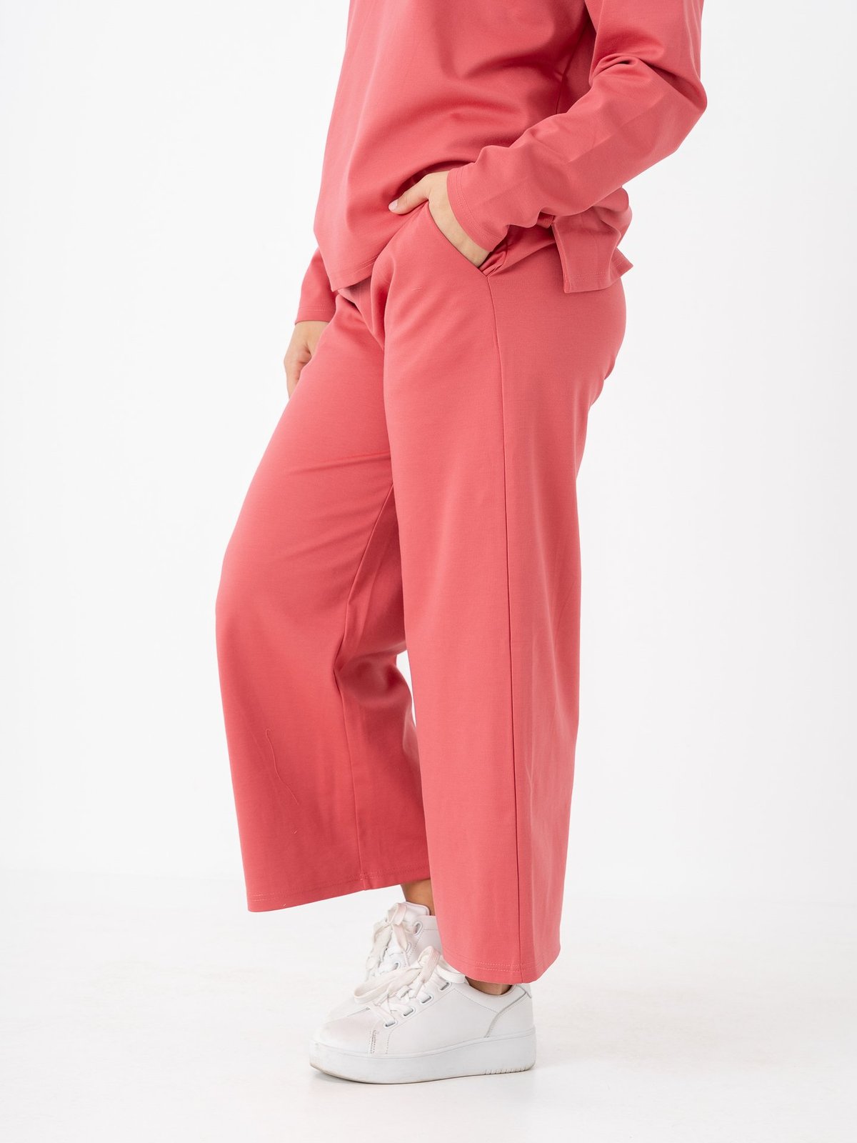 Ichi Kate Wide Pant Holly Berry