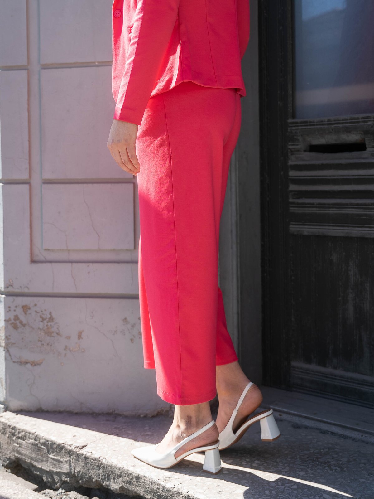 Ichi Kate Wide Pant Azalea