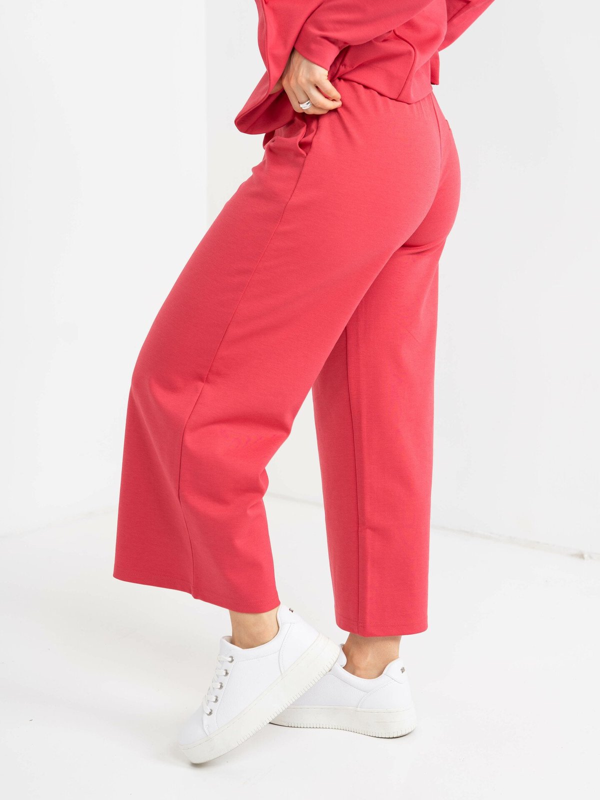 Ichi Kate Wide Pant Raspberry Wine
