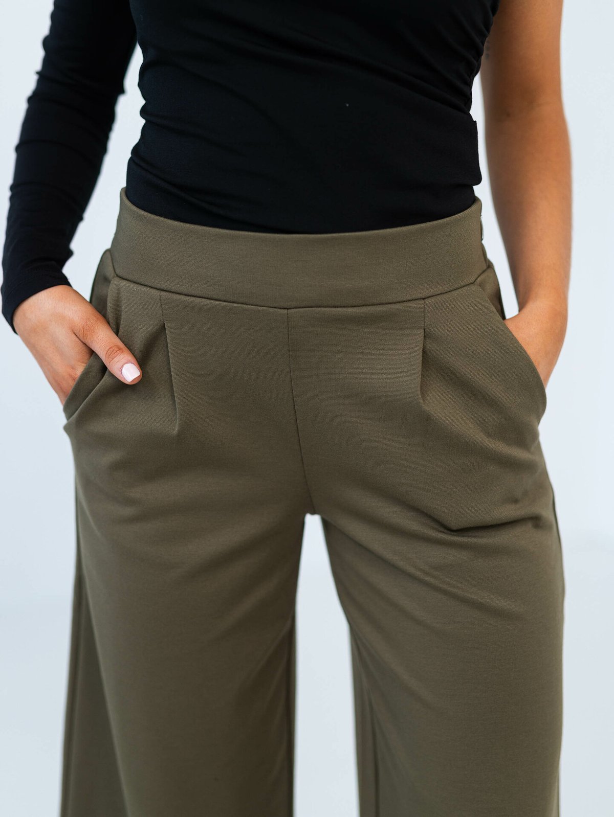 Ichi Kate Wide Pant Kalamata