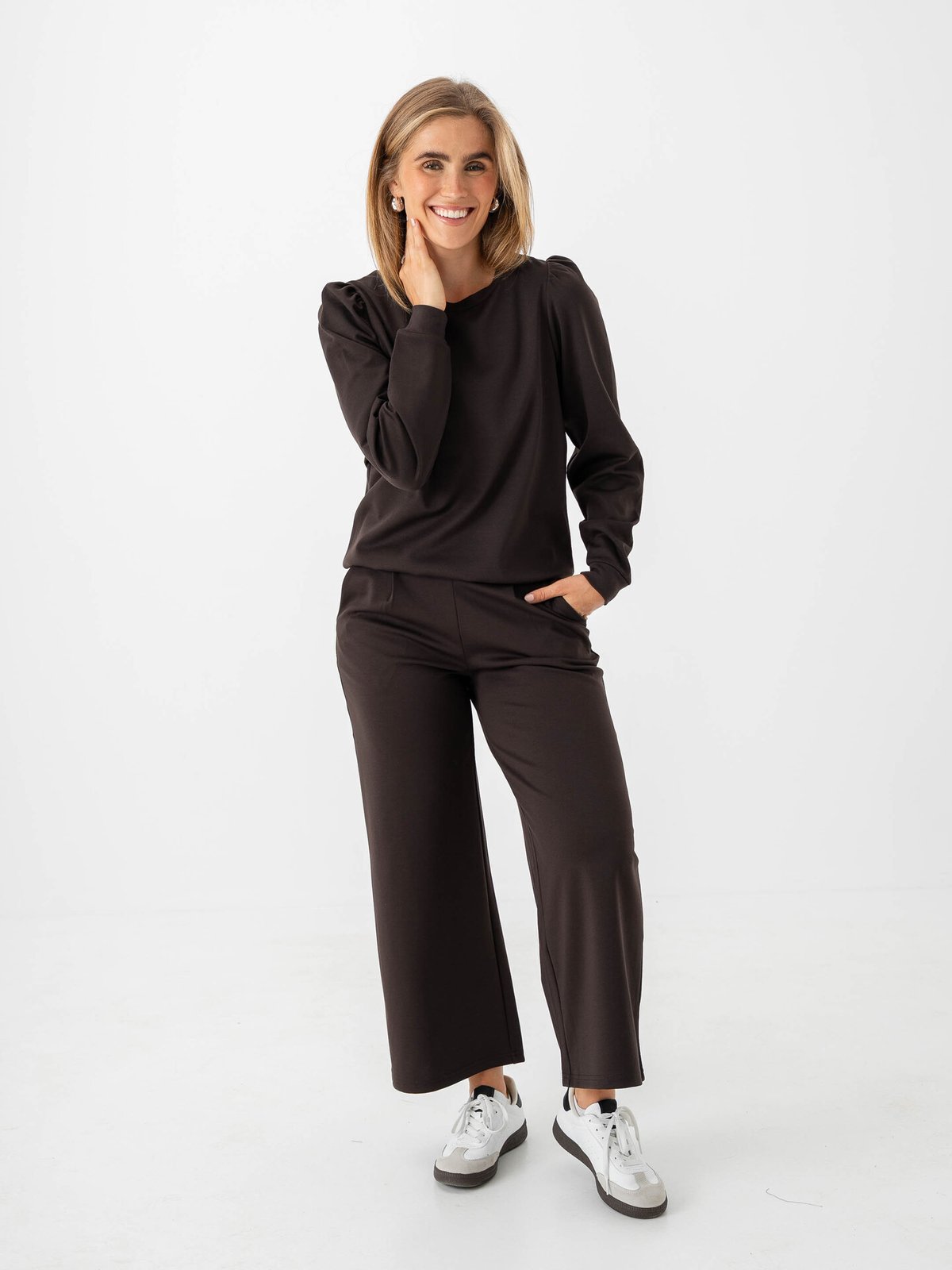 Ichi Kate Wide Pant Chocolate Torte