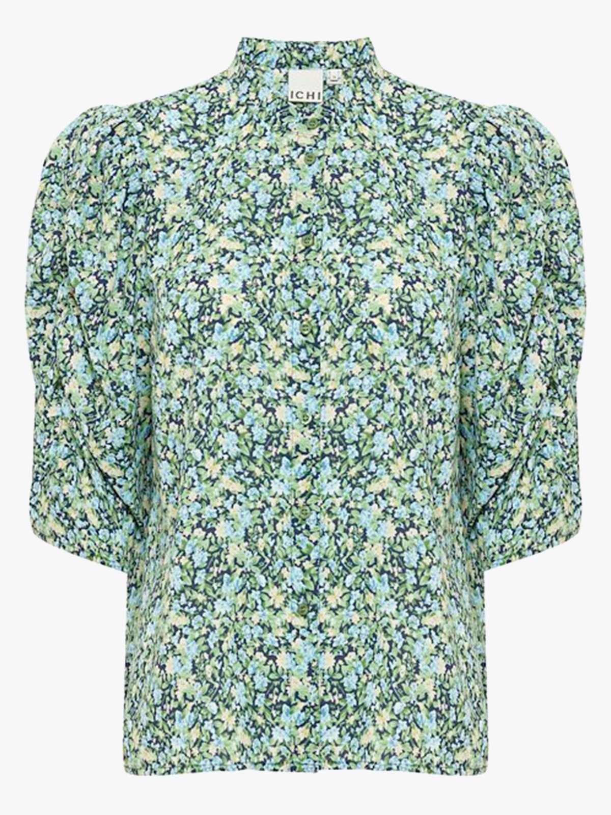 Ichi Kashi Mid Sleeve Amazon Flower Print